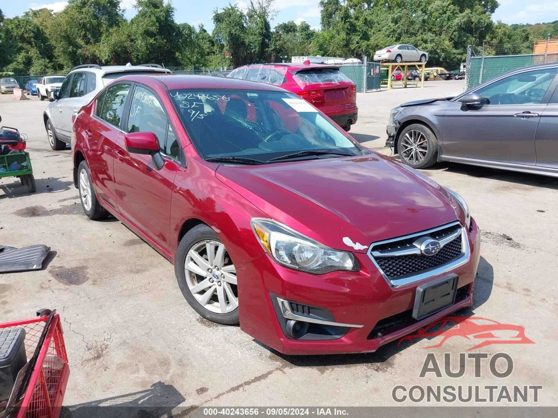 SUBARU IMPREZA 2016 - JF1GJAB67GH006222