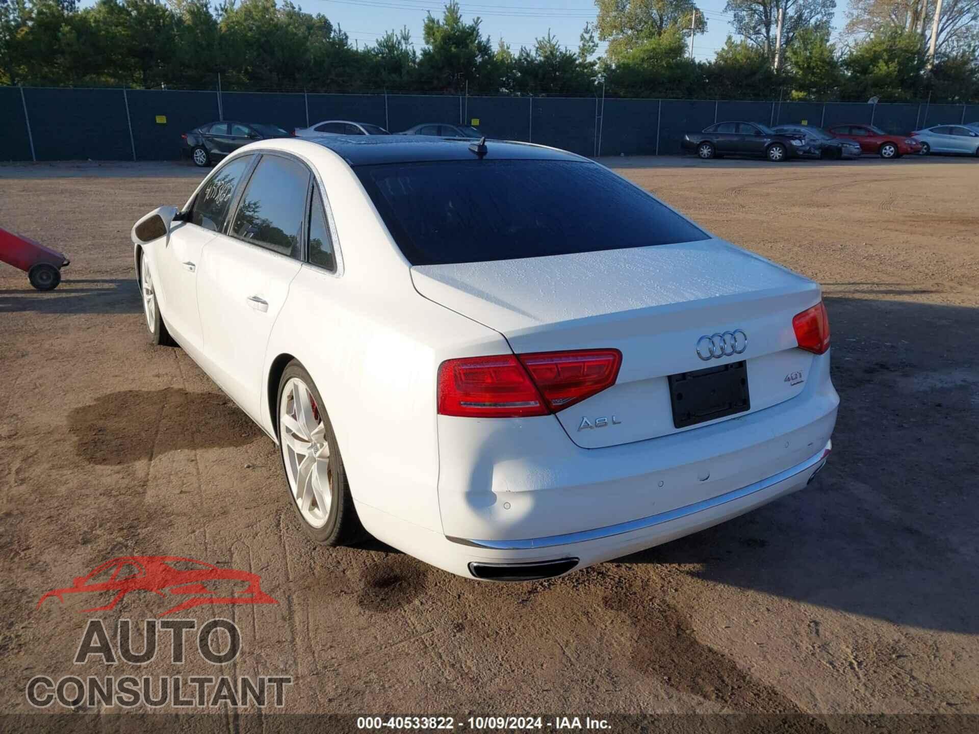 AUDI A8 L 2013 - WAUR2AFD2DN012514