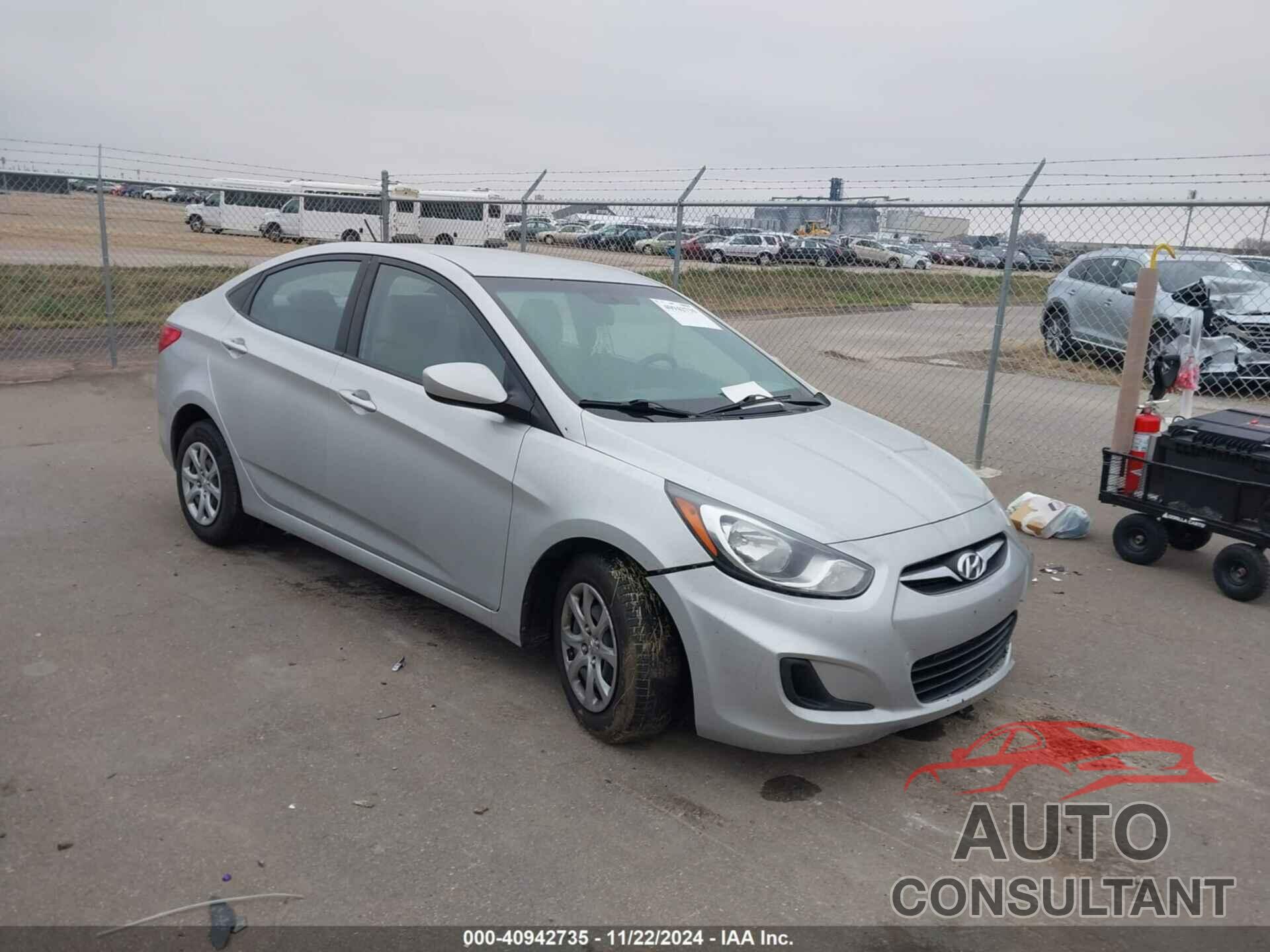 HYUNDAI ACCENT 2013 - KMHCT4AE2DU361603