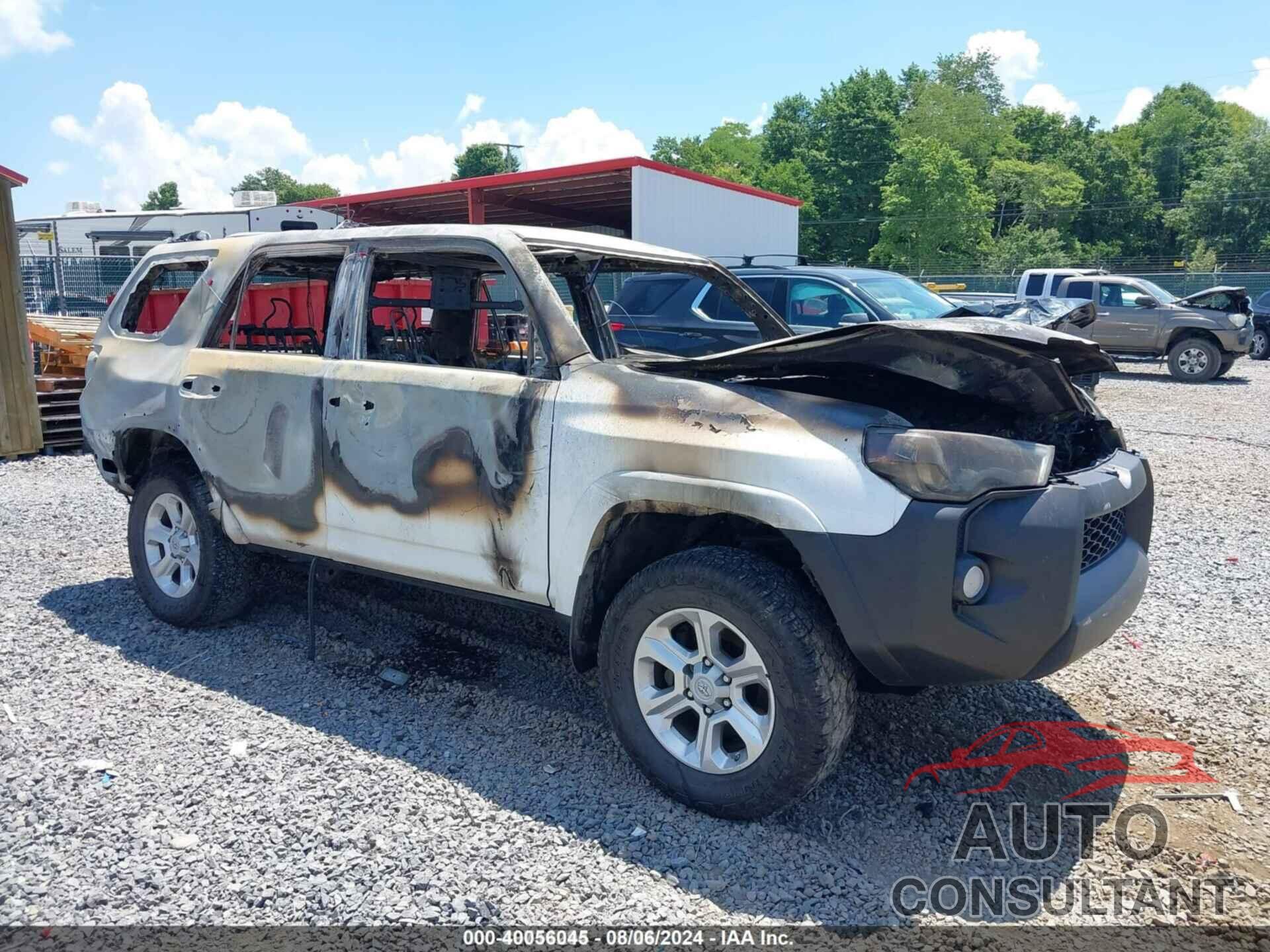 TOYOTA 4RUNNER 2018 - JTEBU5JR9J5541197