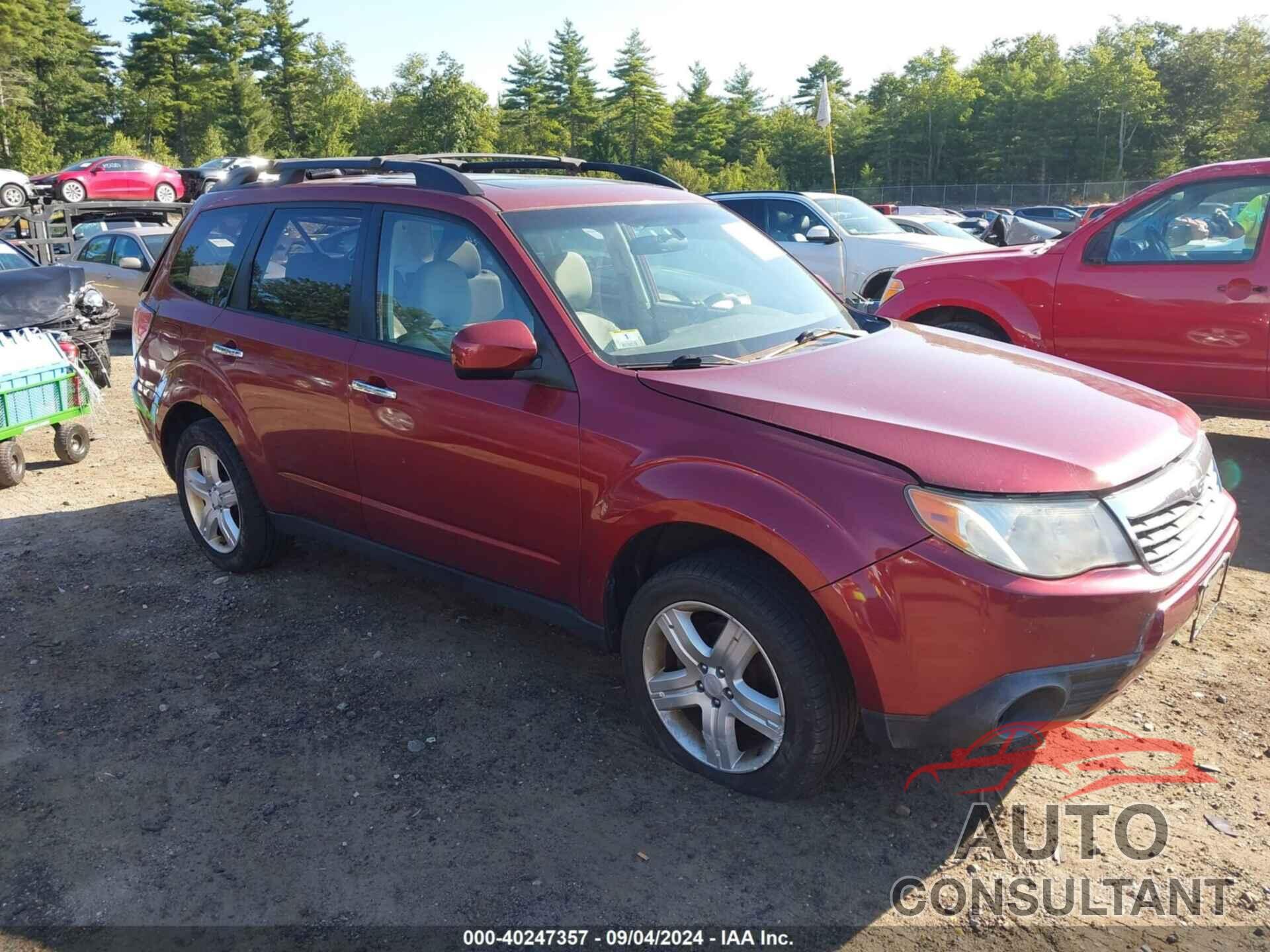 SUBARU FORESTER 2010 - JF2SH6CC1AH788852