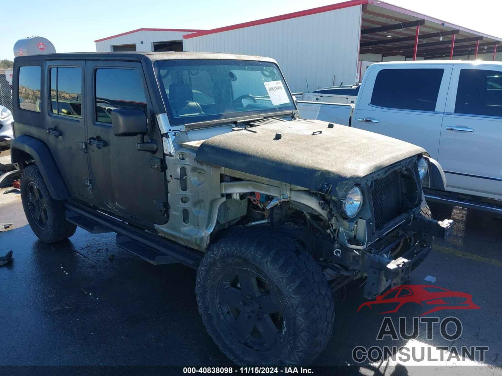 JEEP WRANGLER UNLIMITED 2010 - 1J4BA6H12AL227058