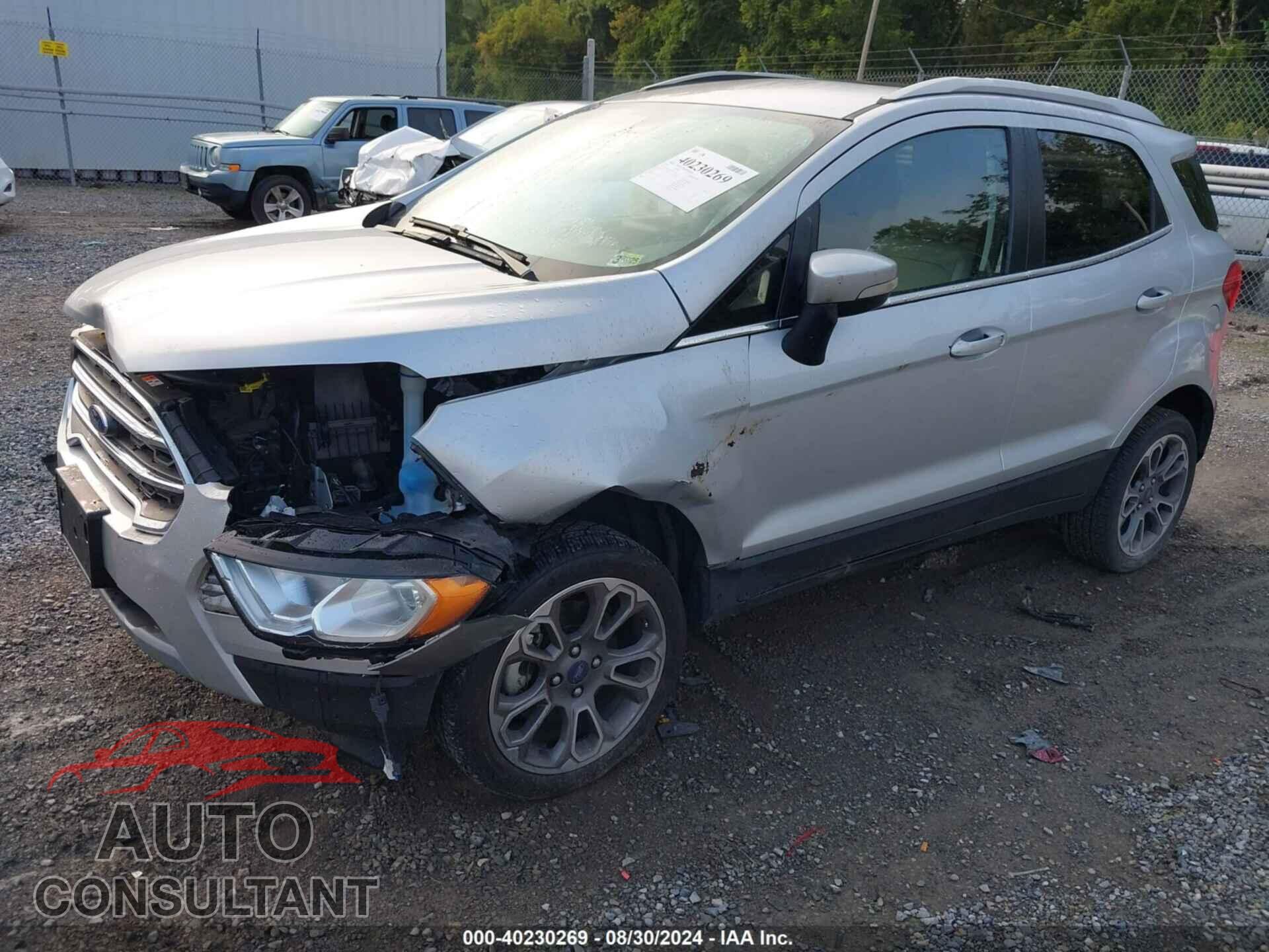 FORD ECOSPORT 2021 - MAJ6S3KL8MC403103