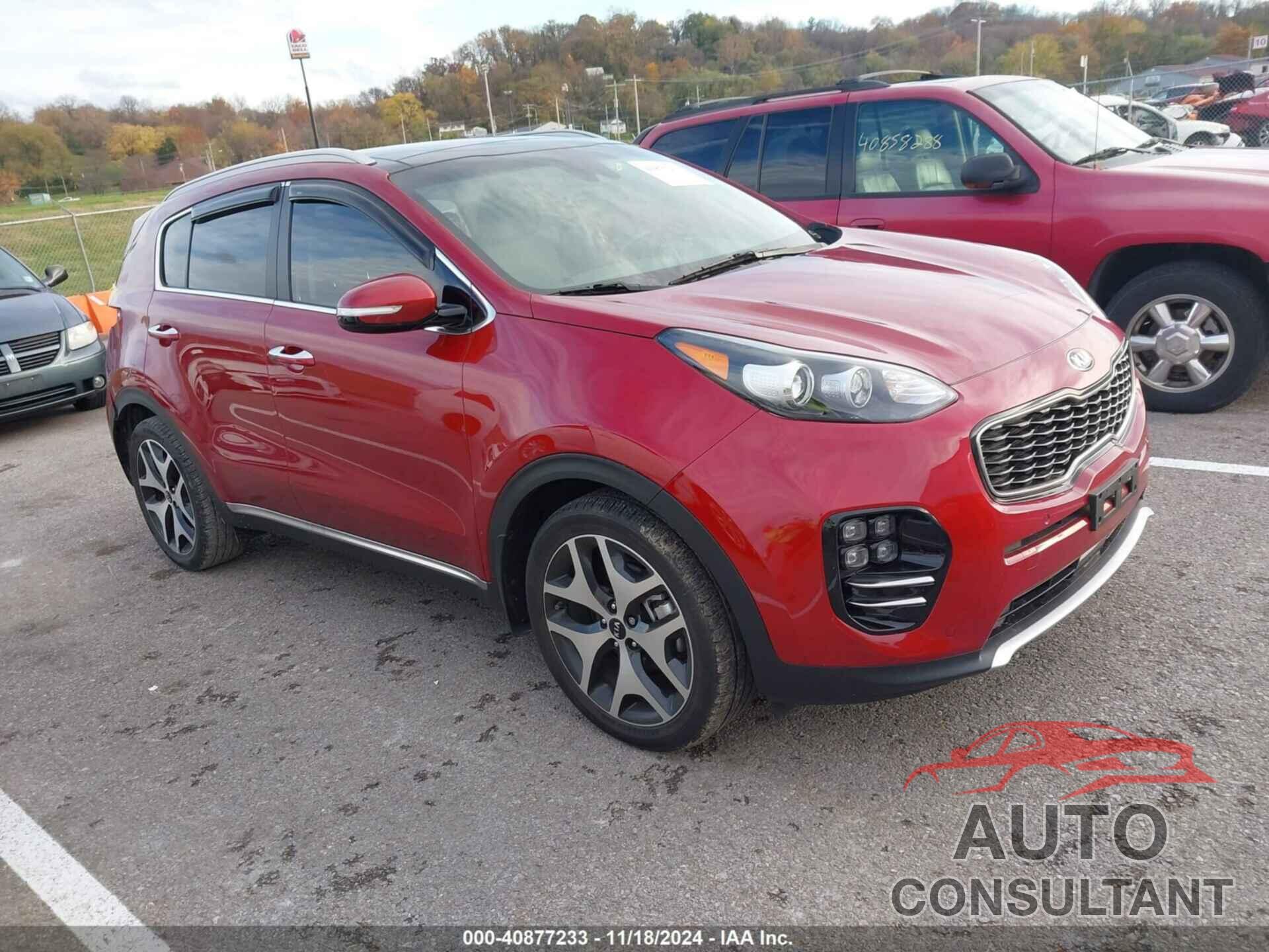 KIA SPORTAGE 2017 - KNDPR3A63H7219126