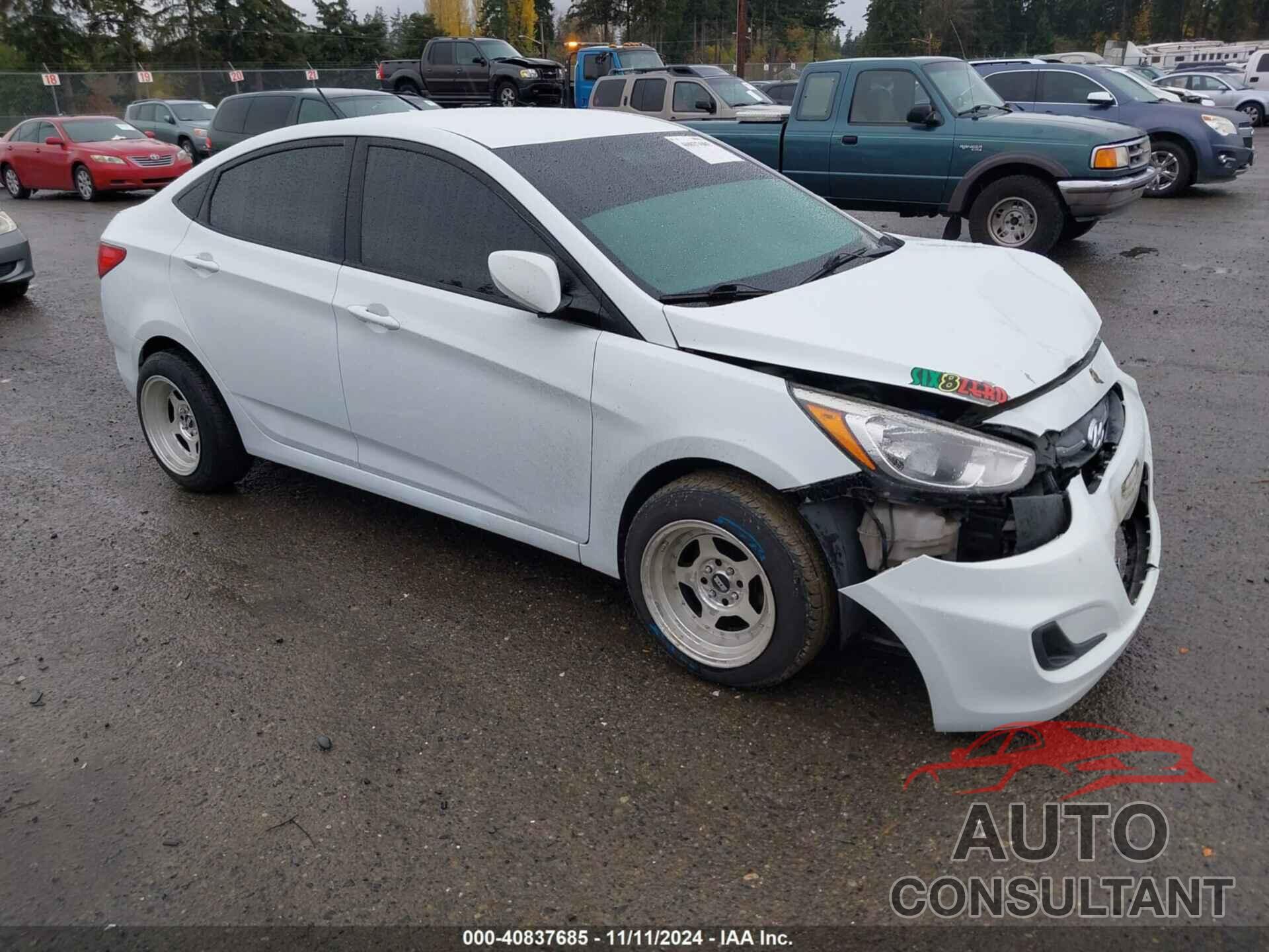 HYUNDAI ACCENT 2016 - KMHCT4AE2GU117258