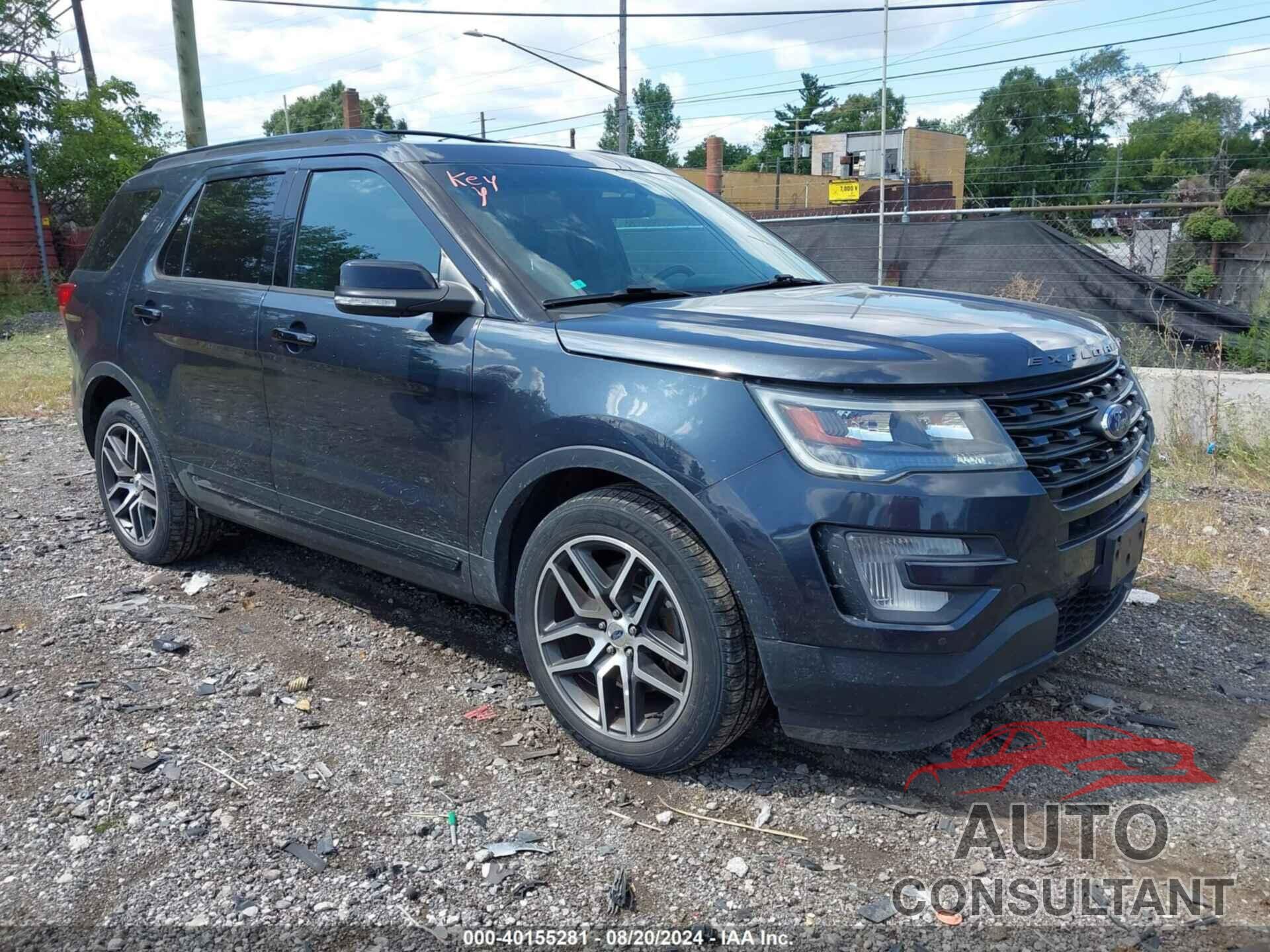 FORD EXPLORER 2017 - 1FM5K8GT4HGB39772