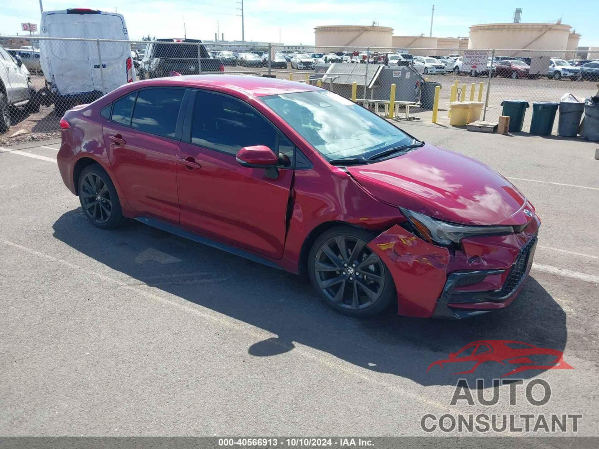 TOYOTA COROLLA 2023 - JTDS4MCE0PJ100177