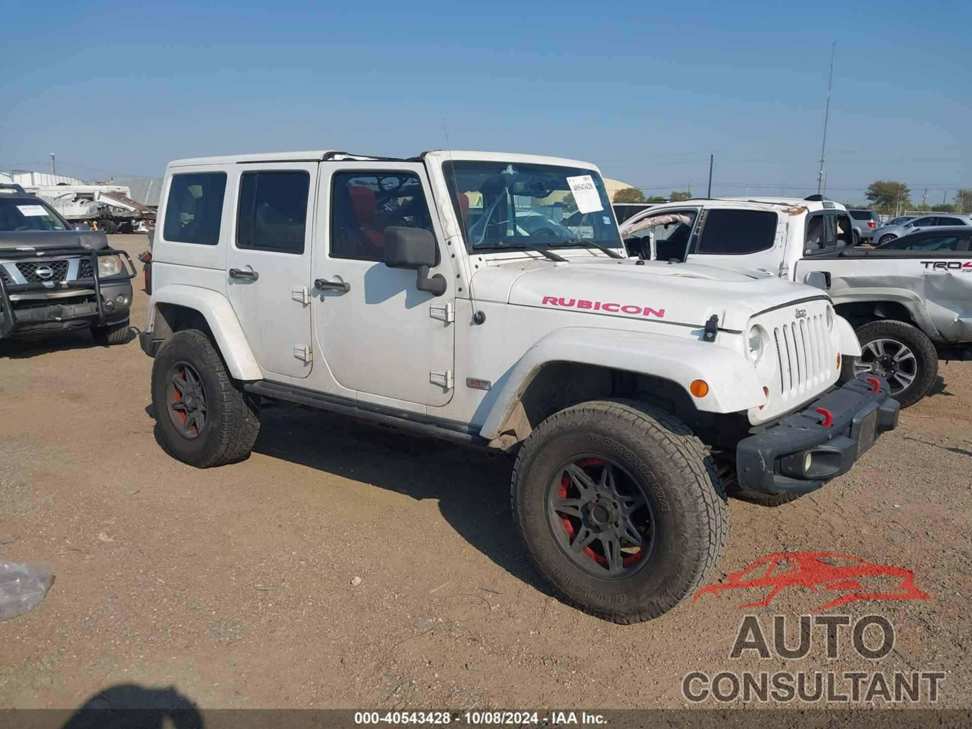 JEEP WRANGLER UNLIMITED 2013 - 1C4HJWFG4DL651174