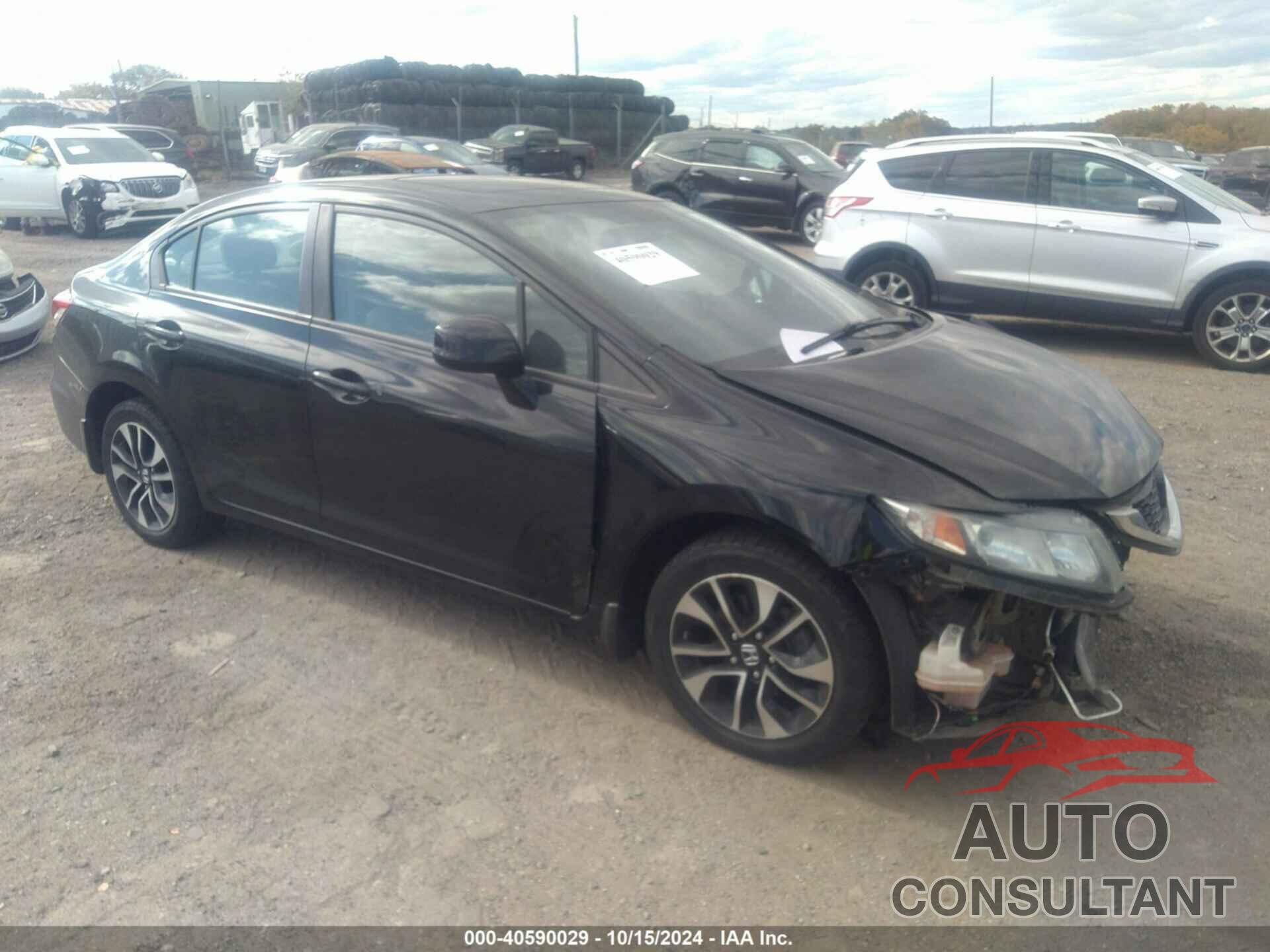 HONDA CIVIC 2013 - 2HGFB2F91DH536934