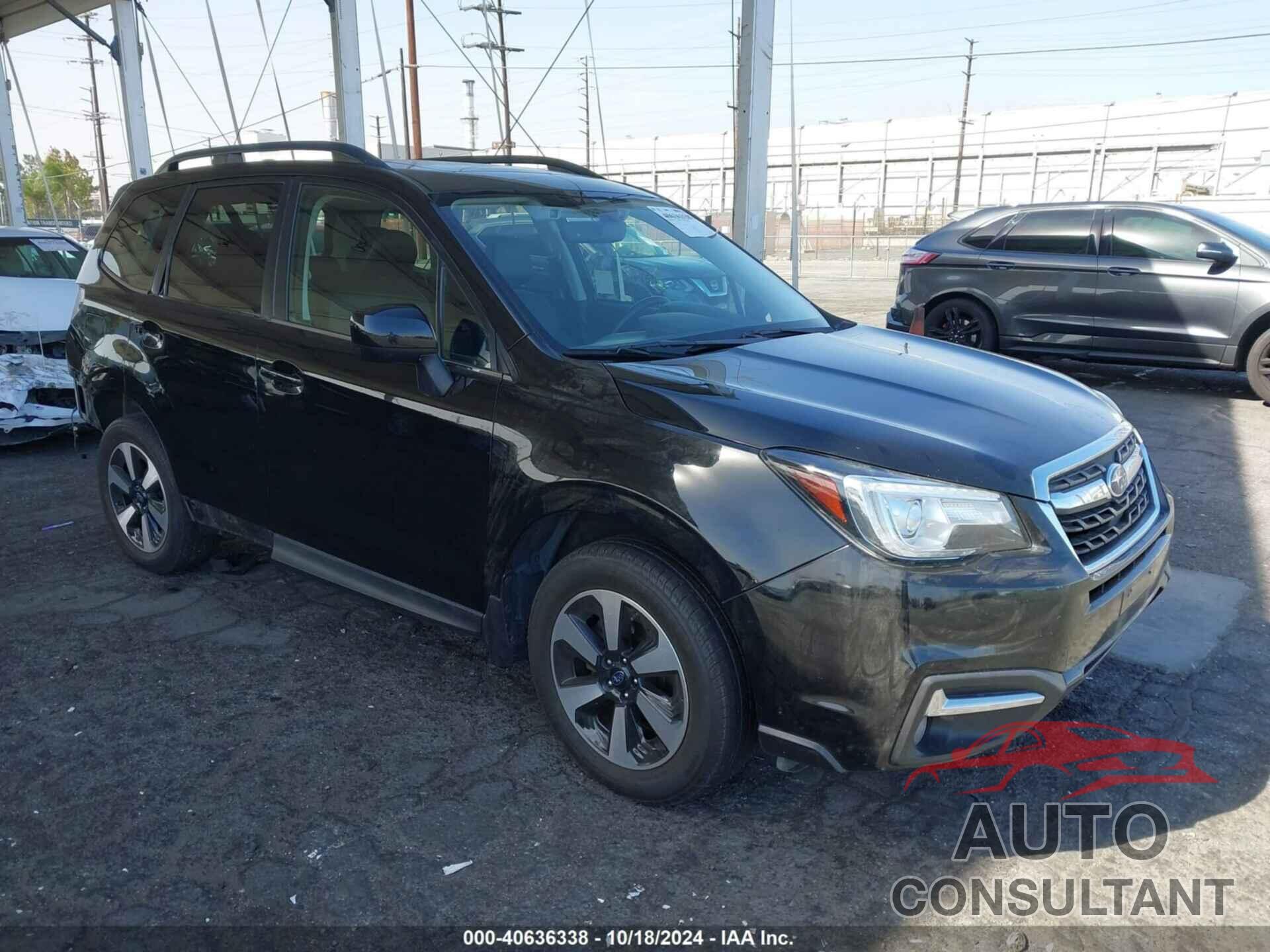 SUBARU FORESTER 2018 - JF2SJARC2JH604159