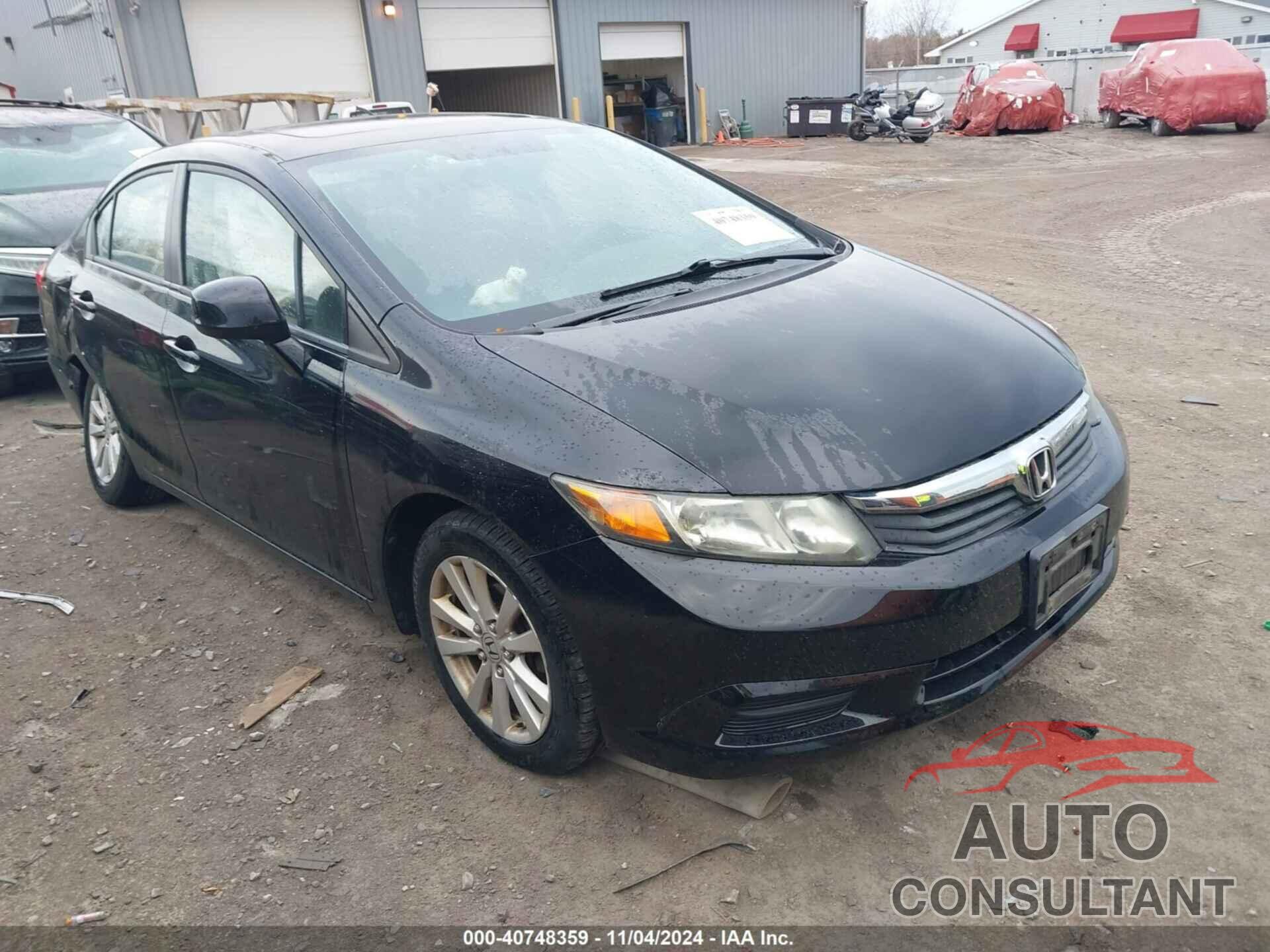 HONDA CIVIC 2012 - 19XFB2F80CE056593