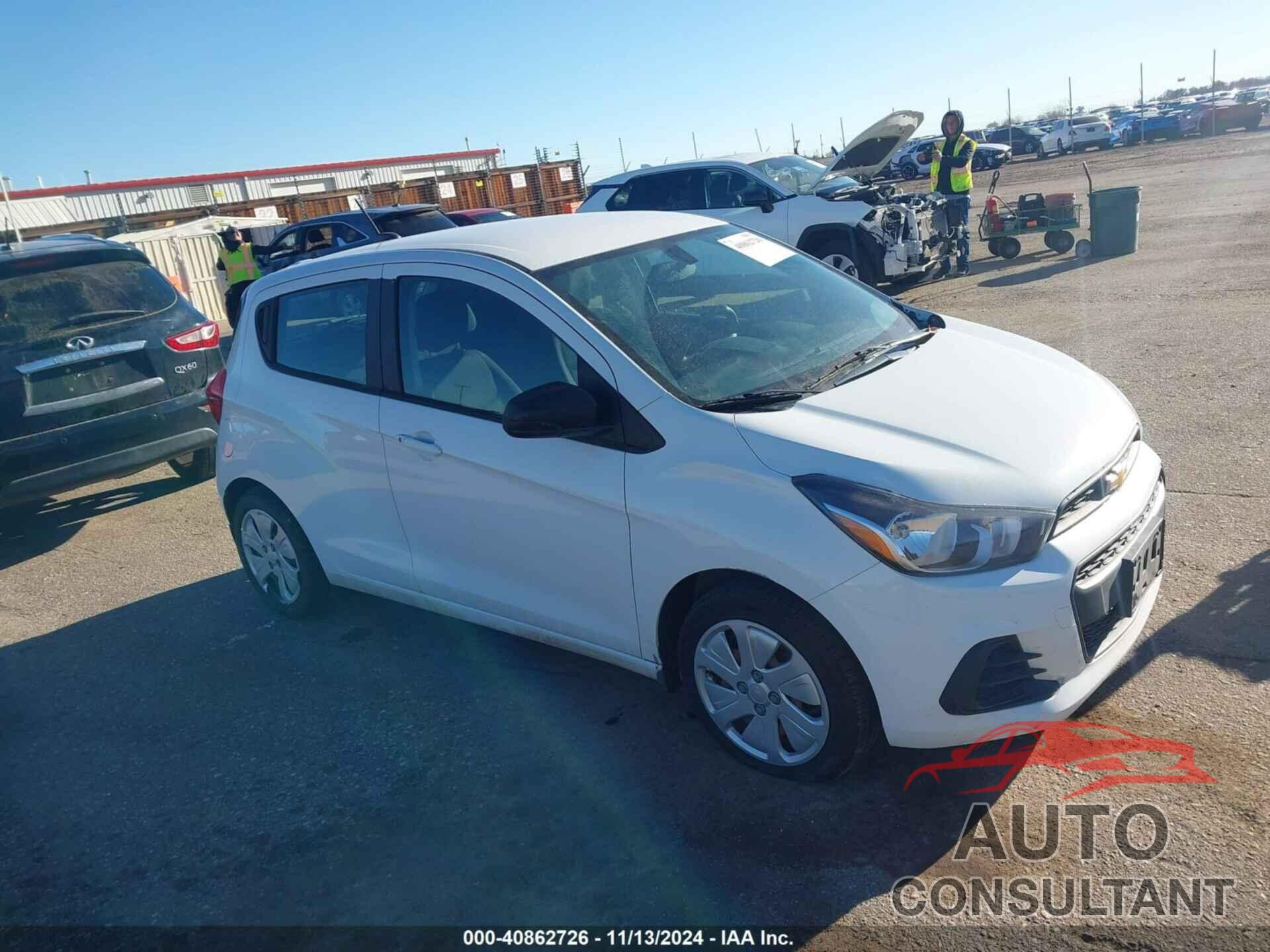 CHEVROLET SPARK 2017 - KL8CB6SA9HC767350