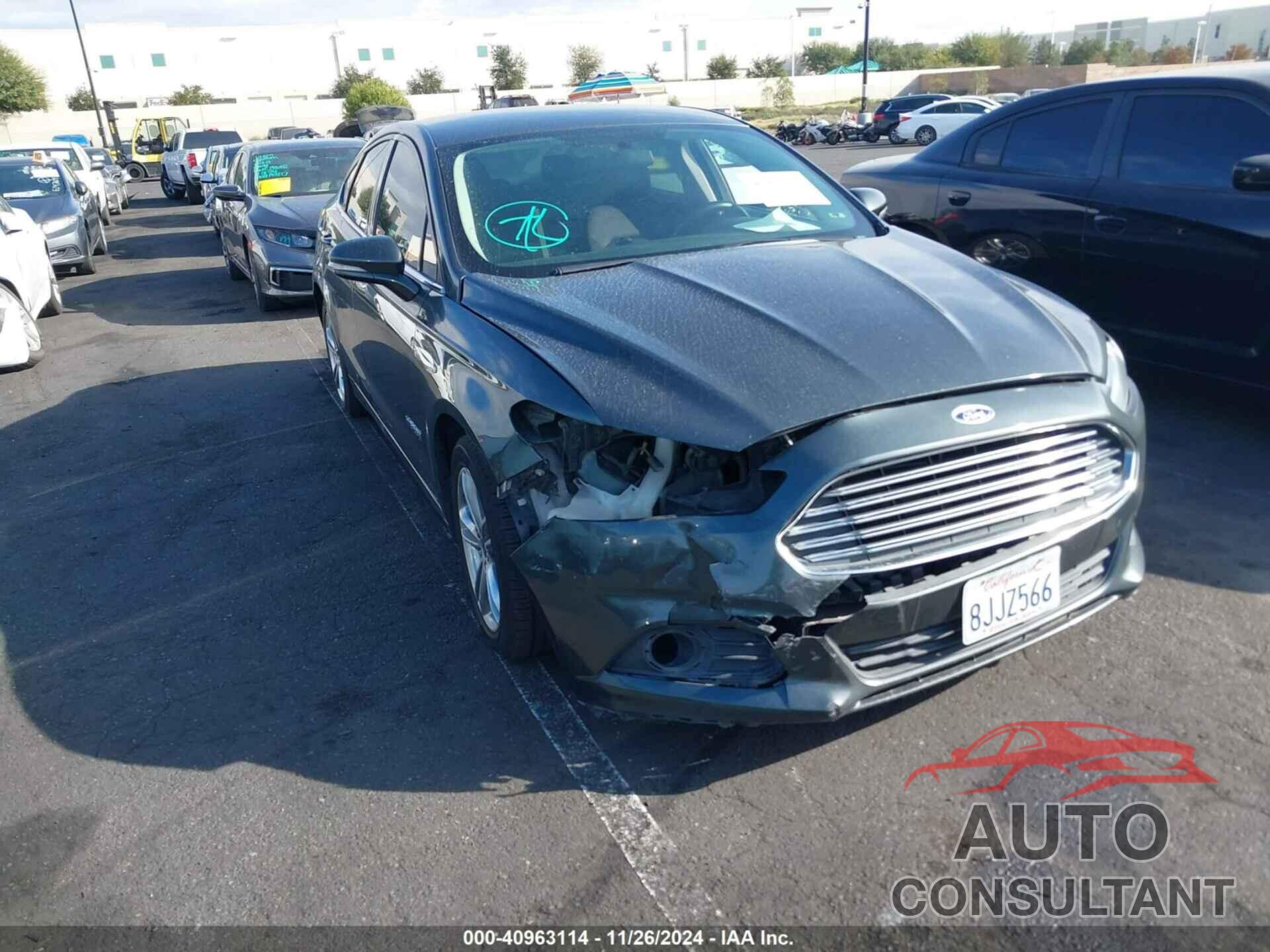 FORD FUSION HYBRID 2015 - 3FA6P0LU7FR185716