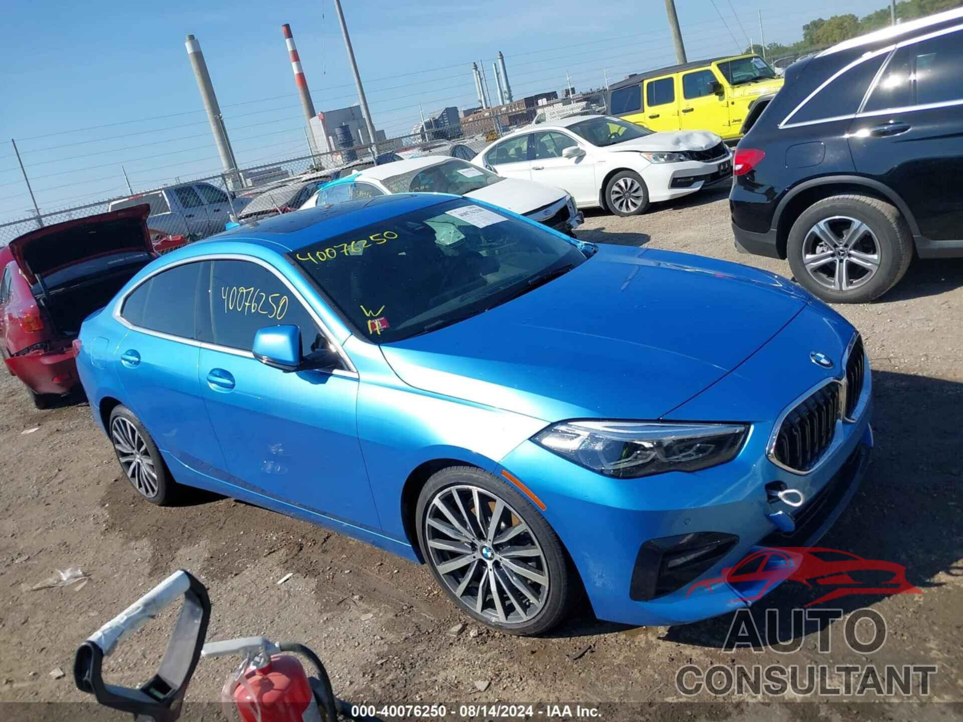 BMW 228I GRAN COUPE 2021 - WBA73AK0XM7J29494