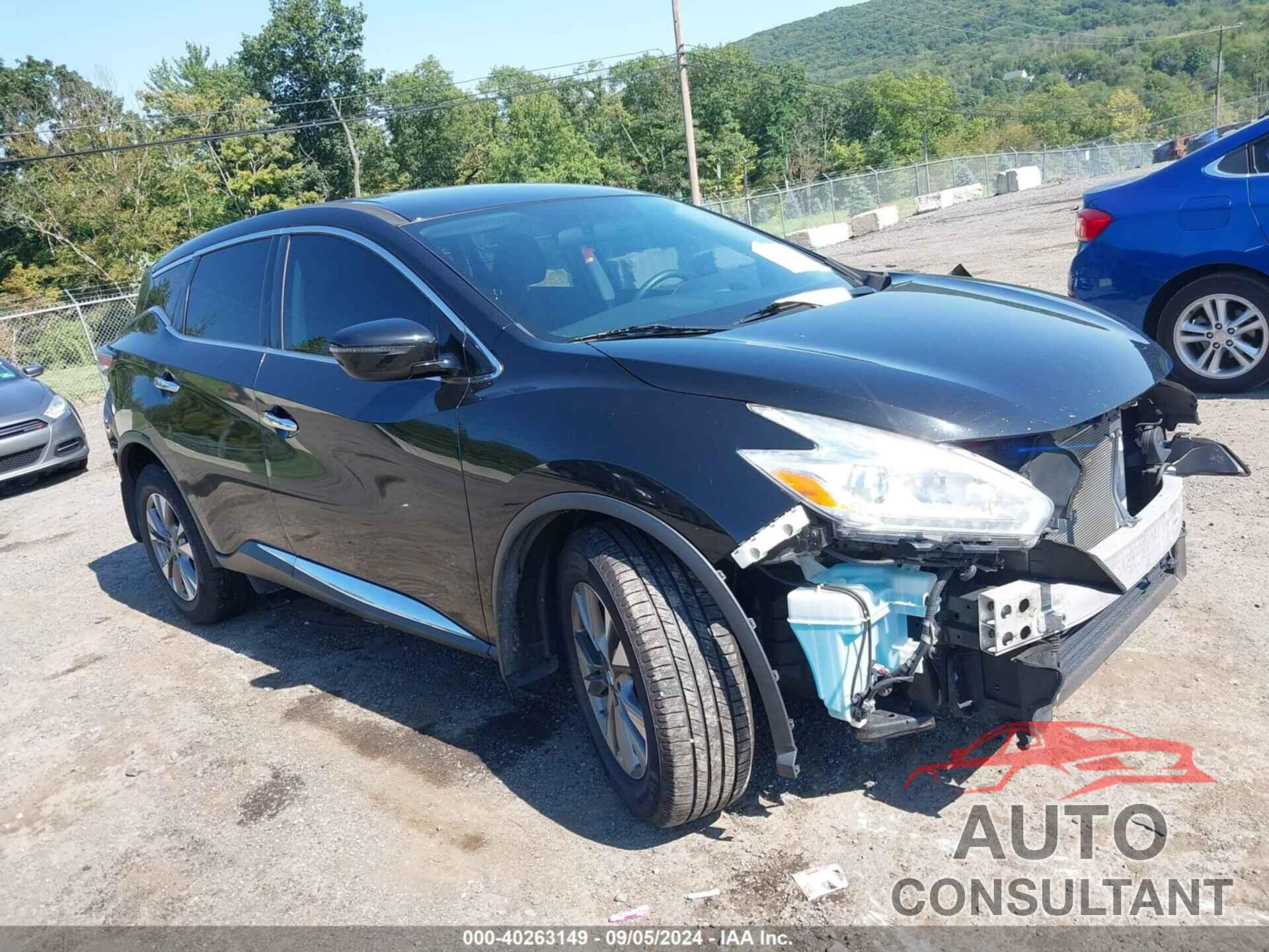 NISSAN MURANO 2017 - 5N1AZ2MH9HN161561