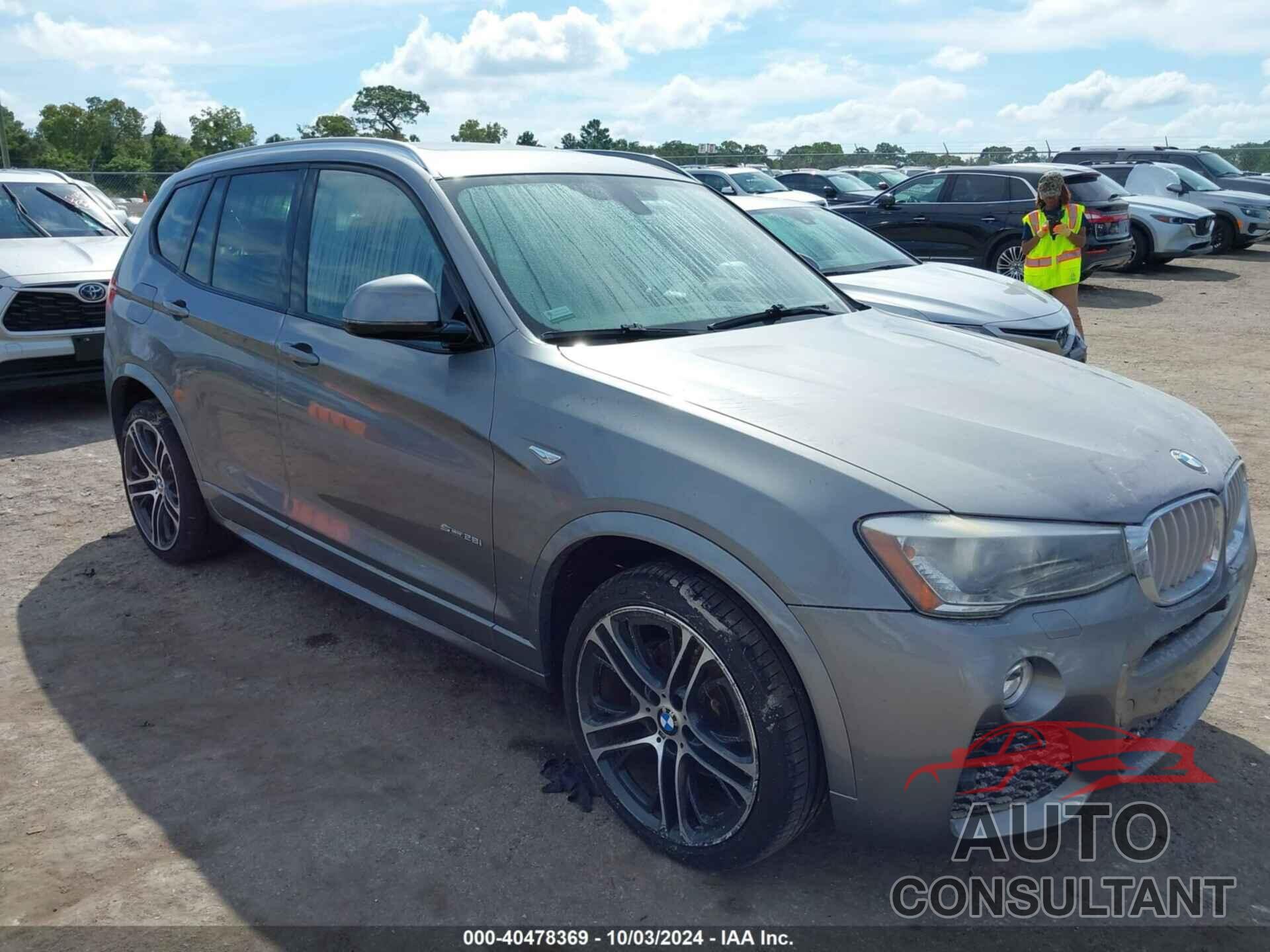 BMW X3 2017 - 5UXWZ7C37H0V92540