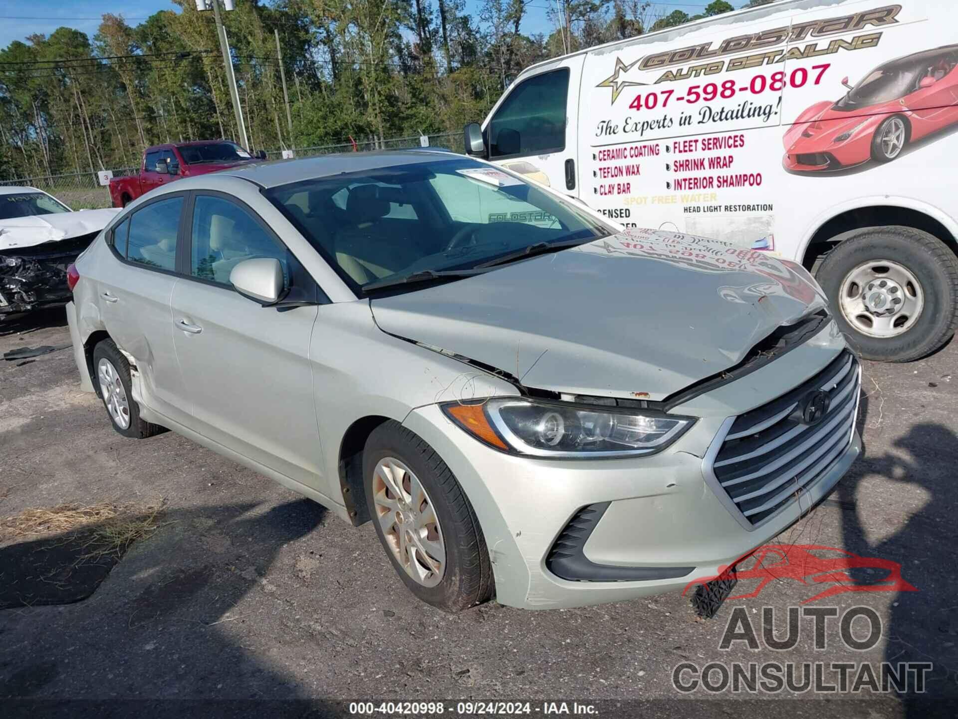 HYUNDAI ELANTRA 2017 - 5NPD74LF9HH078215