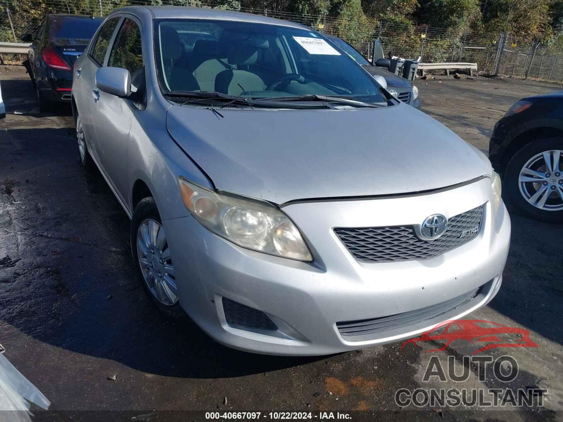 TOYOTA COROLLA 2010 - 2T1BU4EE4AC345743