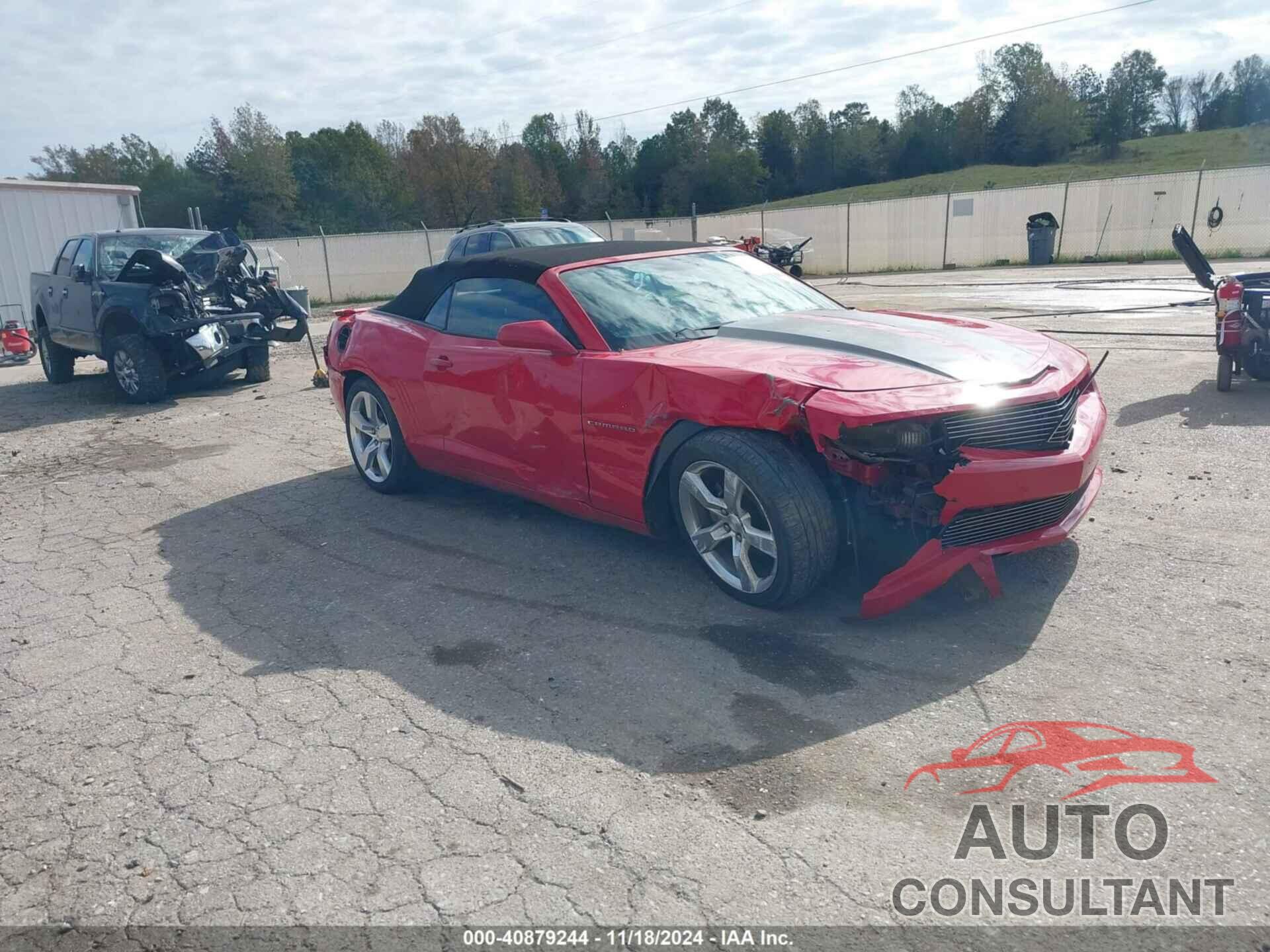 CHEVROLET CAMARO 2013 - 2G1FB3D37D9115841