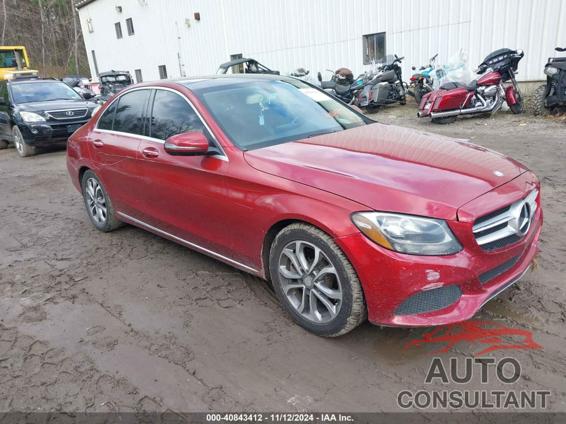 MERCEDES-BENZ C 300 2016 - 55SWF4JBXGU174359