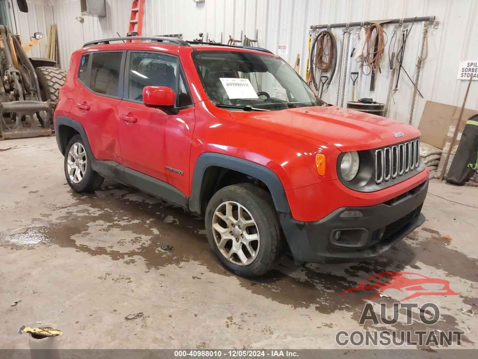 JEEP RENEGADE 2016 - ZACCJBBT2GPD20714