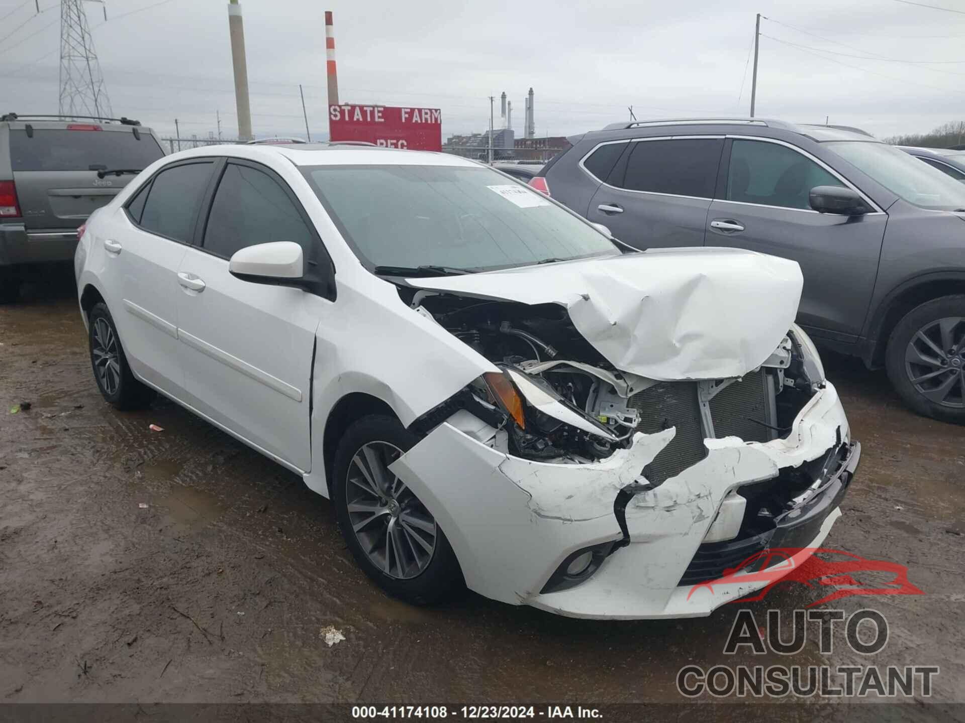 TOYOTA COROLLA 2016 - 2T1BURHE0GC548579