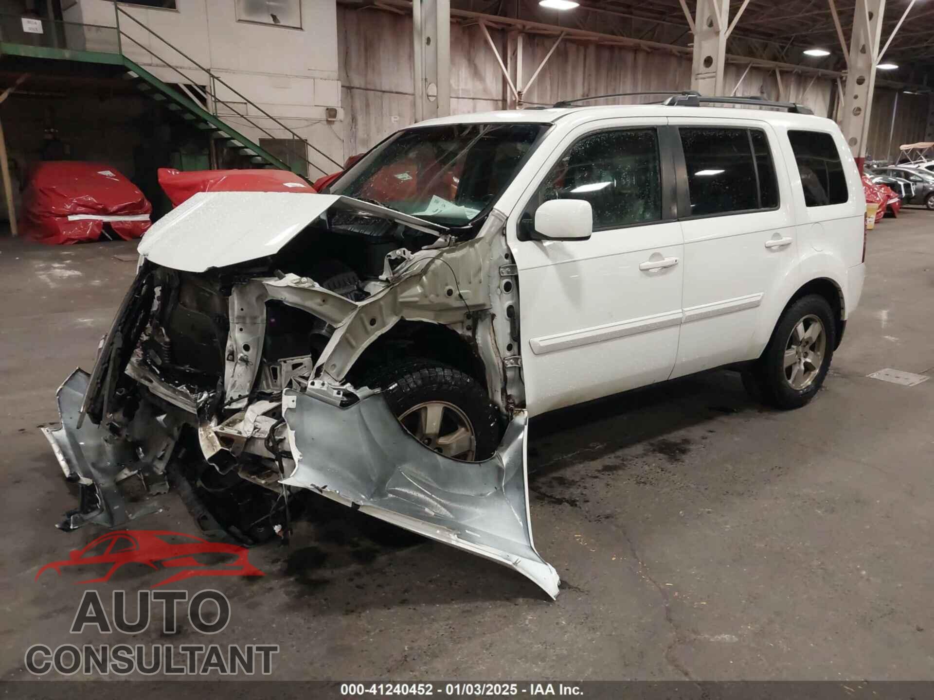 HONDA PILOT 2010 - 5FNYF4H55AB021664