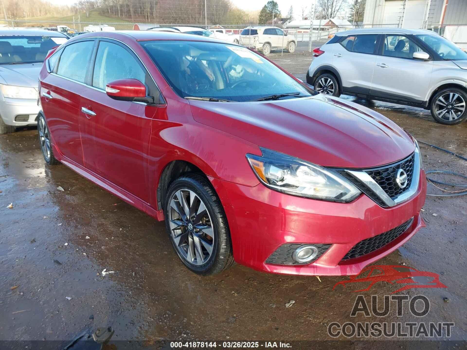 NISSAN SENTRA 2018 - 3N1AB7AP0JY222888