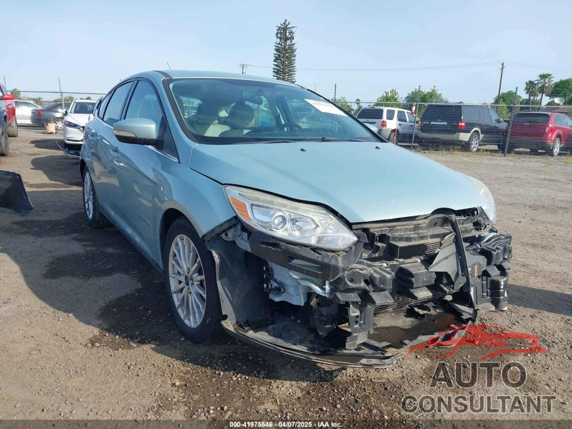 FORD FOCUS ELECTRIC 2014 - 1FADP3R41EL238035