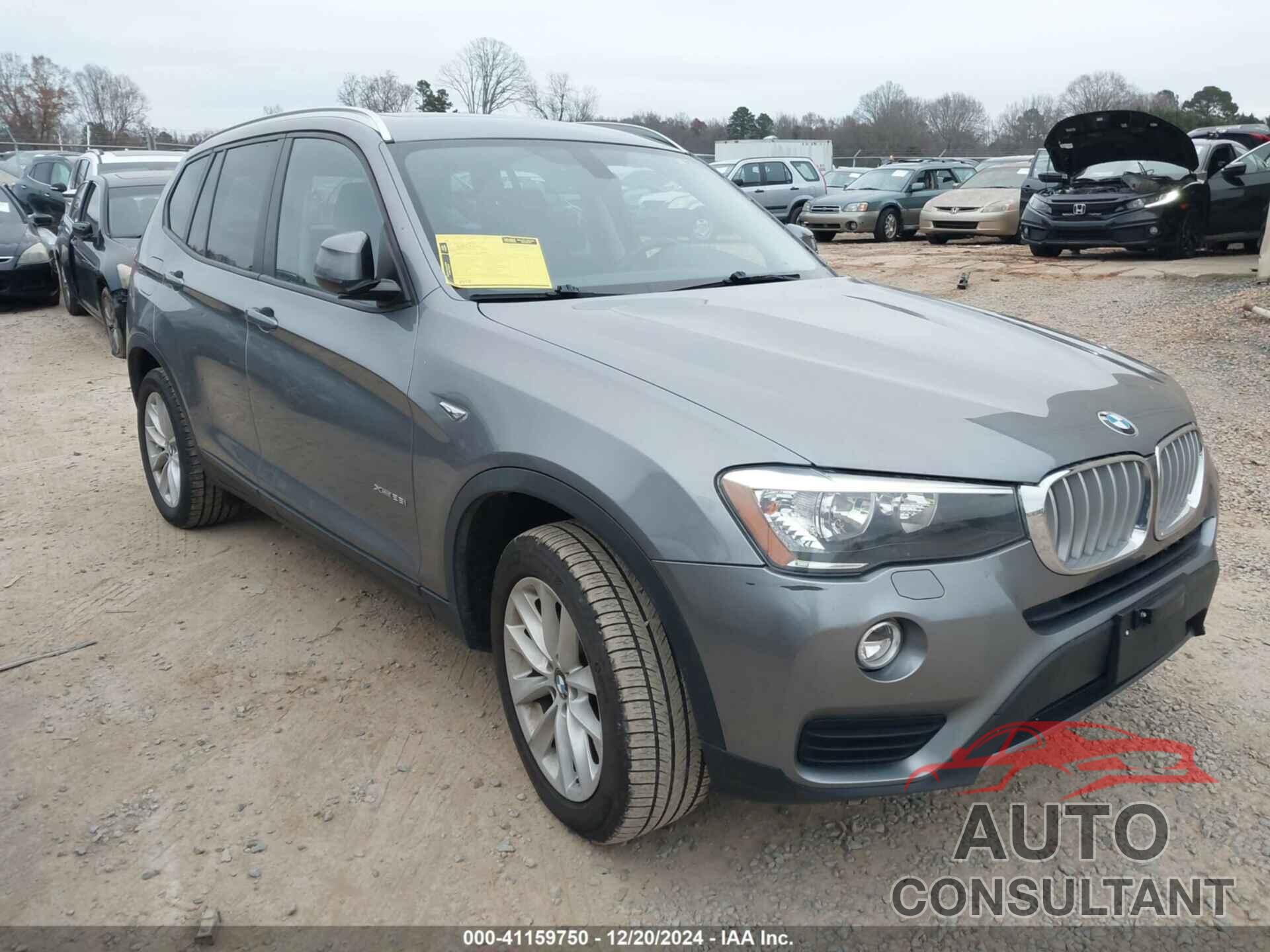 BMW X3 2017 - 5UXWX9C31H0W66472