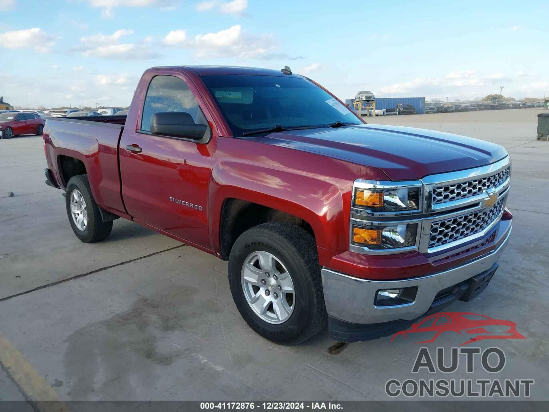 CHEVROLET SILVERADO 1500 2014 - 1GCNCREH8EZ312389