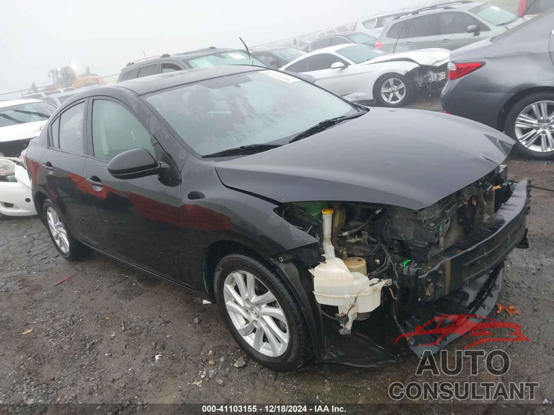 MAZDA MAZDA3 2012 - JM1BL1V70C1592817