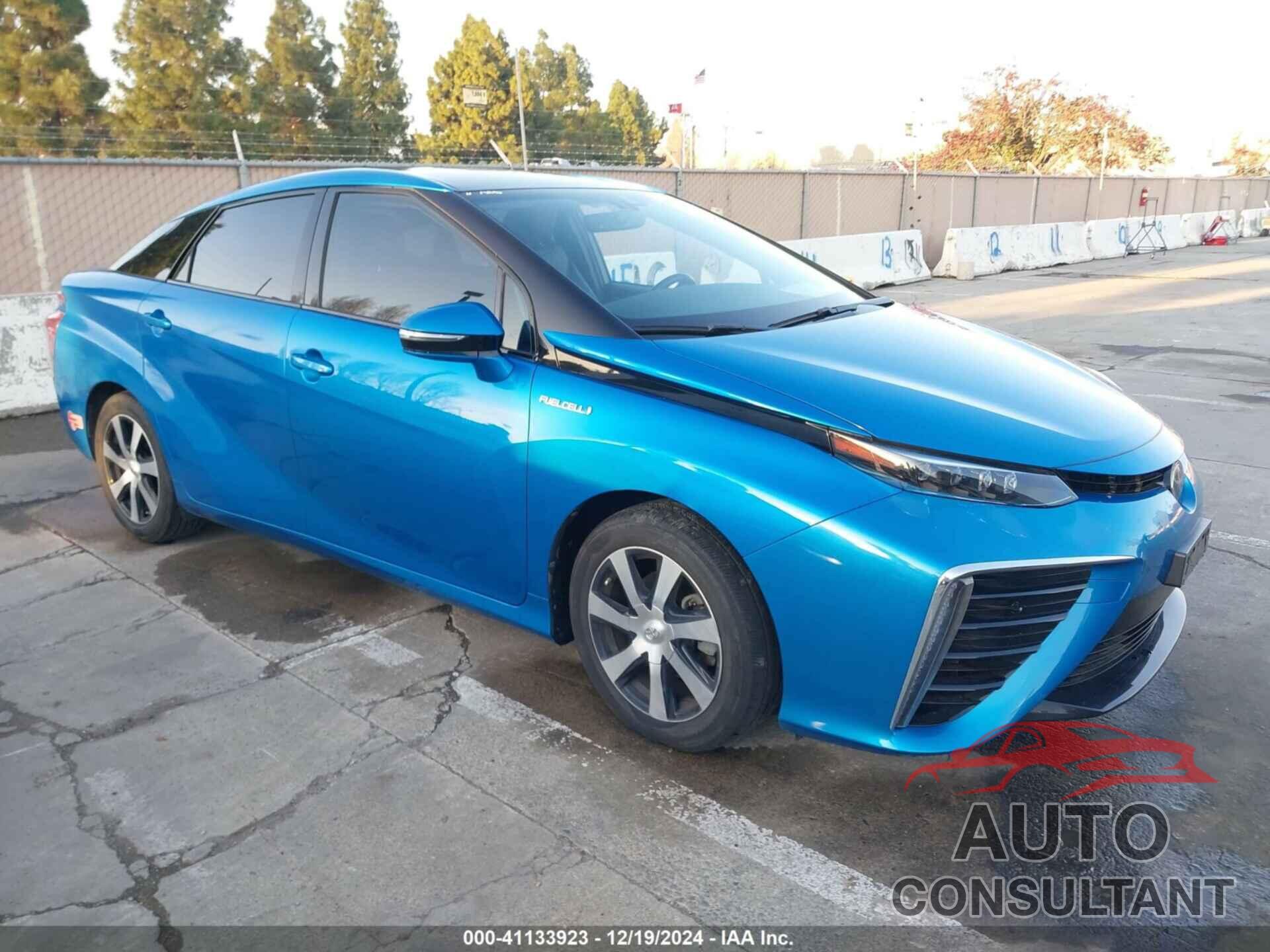 TOYOTA MIRAI 2017 - JTDBVRBD9HA002897