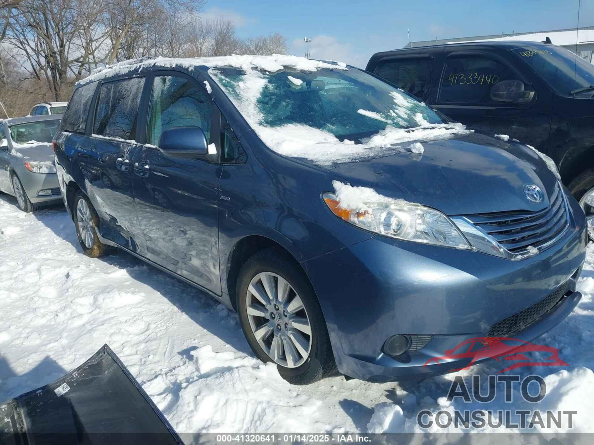 TOYOTA SIENNA 2017 - 5TDJZ3DC5HS170346