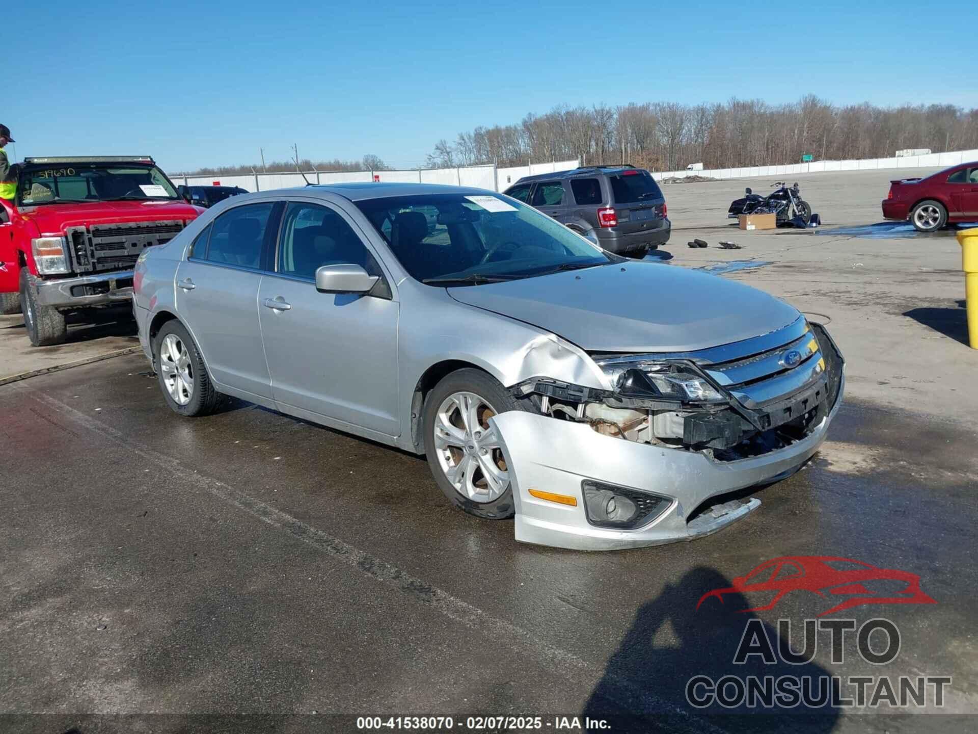FORD FUSION 2012 - 3FAHP0HAXCR222521