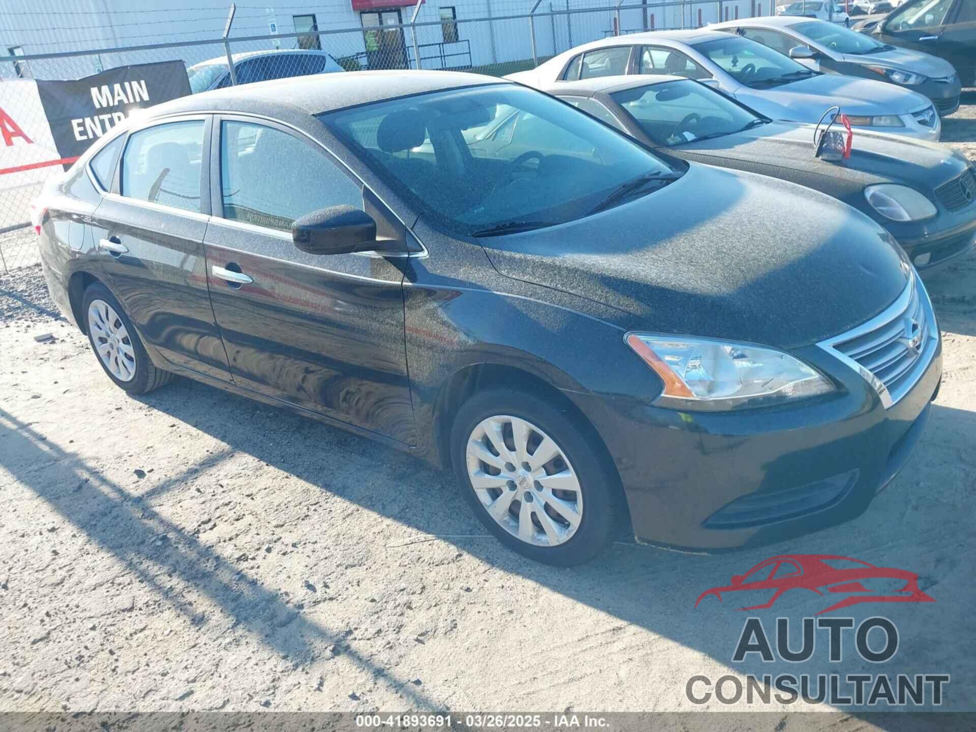 NISSAN SENTRA 2013 - 3N1AB7AP4DL721842