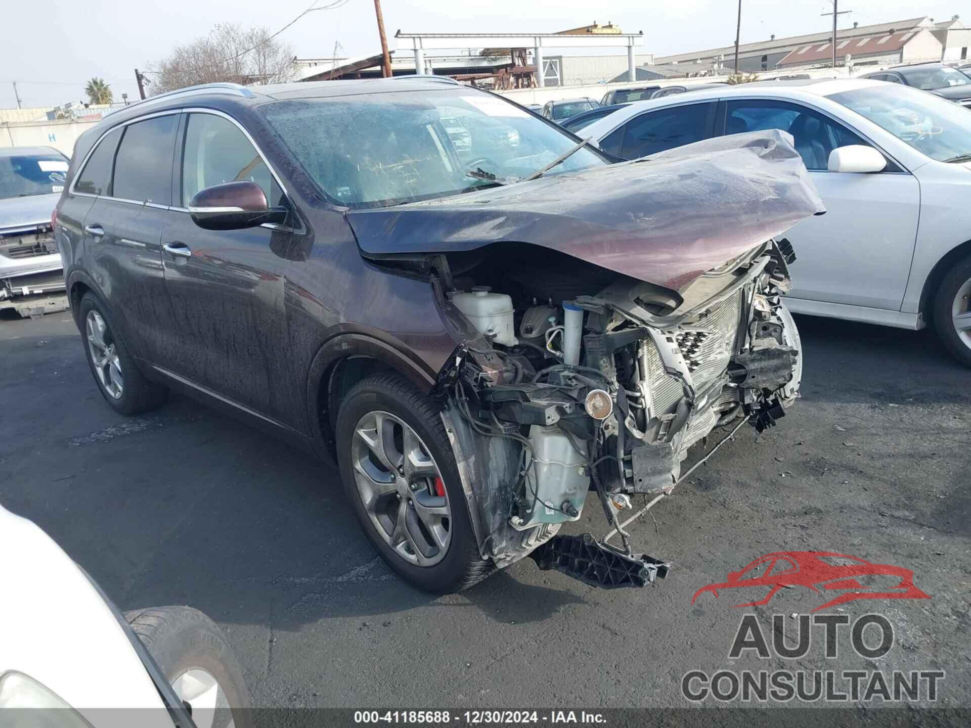 KIA SORENTO 2016 - 5XYPK4A5XGG046269