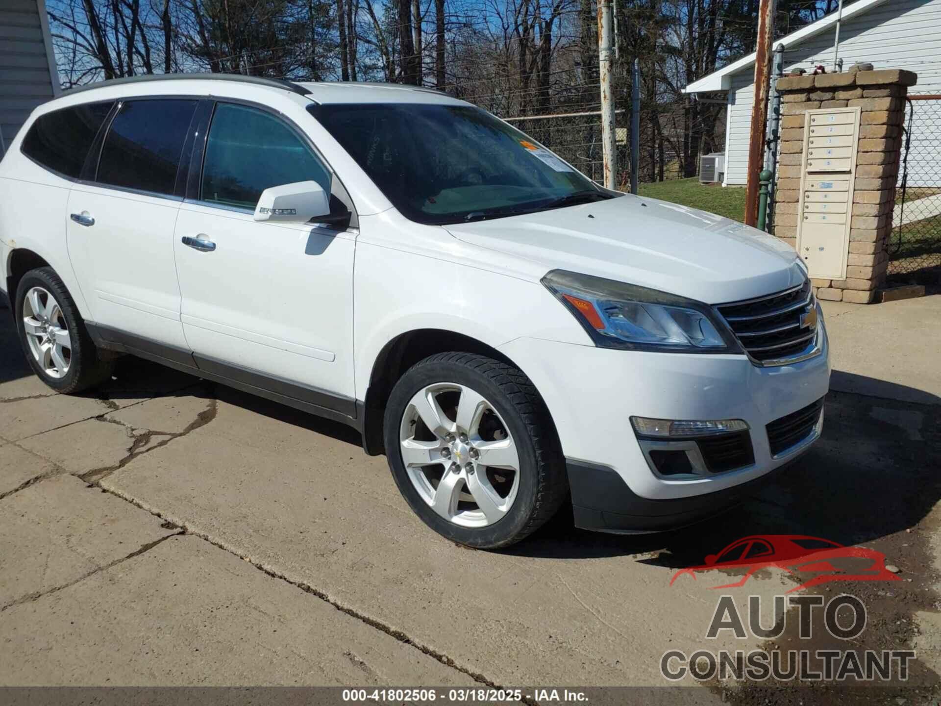 CHEVROLET TRAVERSE 2016 - 1GNKVGKD6GJ221245