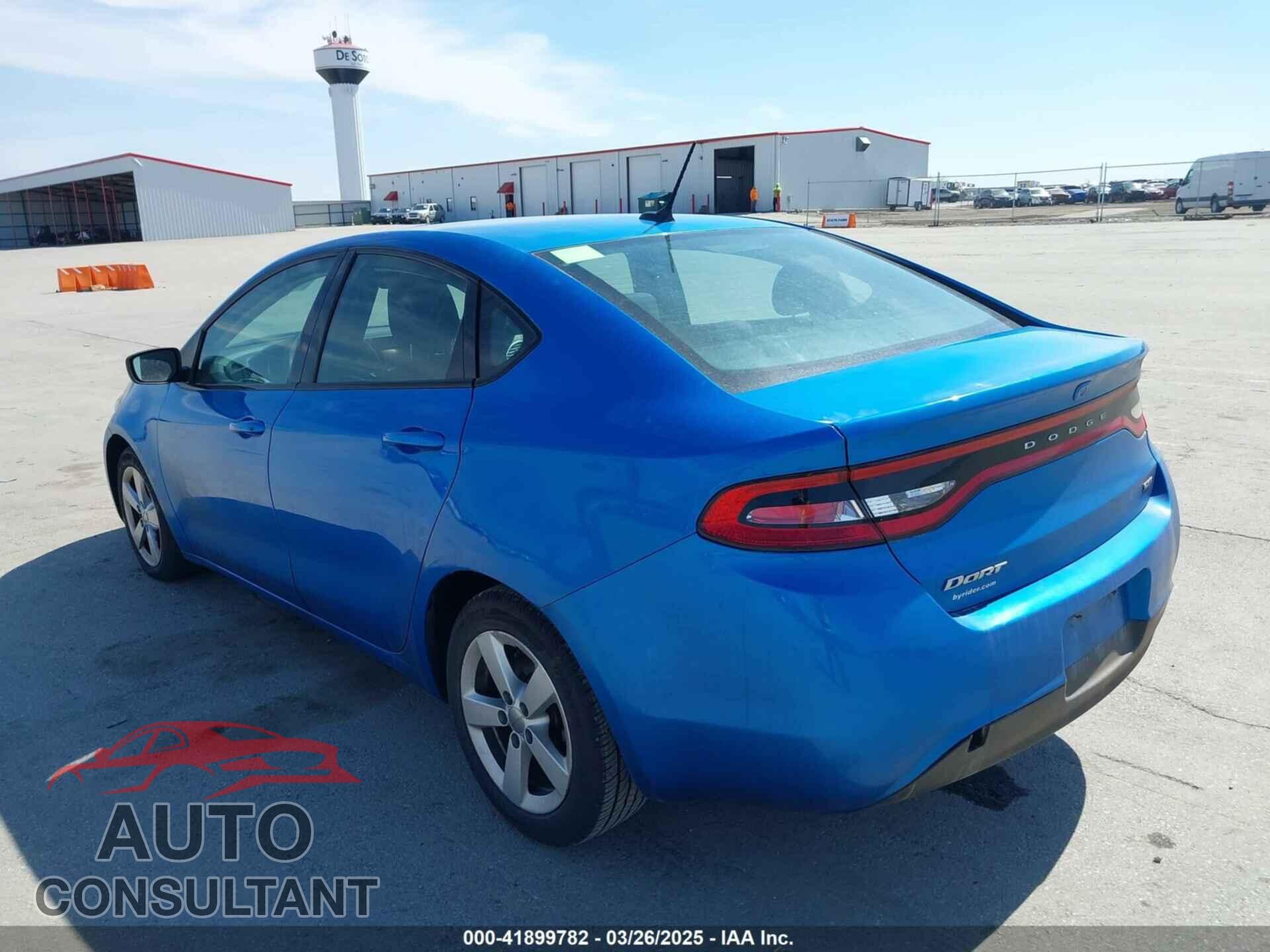 DODGE DART 2015 - 1C3CDFBB0FD403775