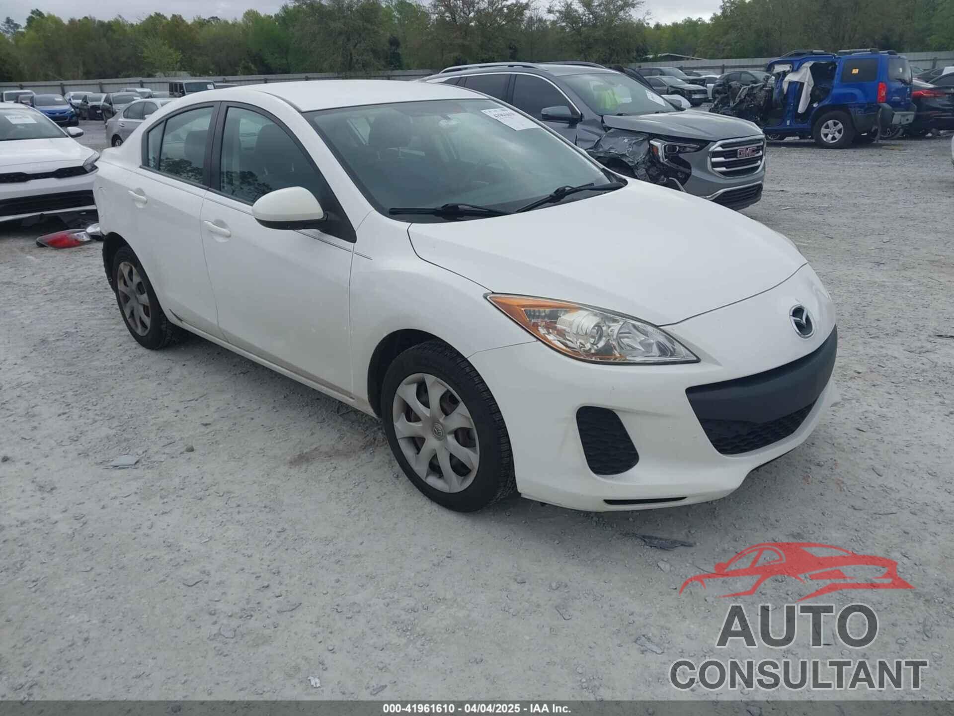 MAZDA MAZDA3 2013 - JM1BL1U71D1767742