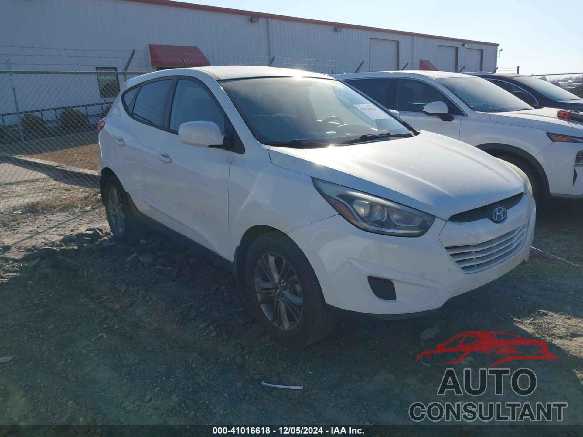 HYUNDAI TUCSON 2014 - KM8JT3AF0EU844129