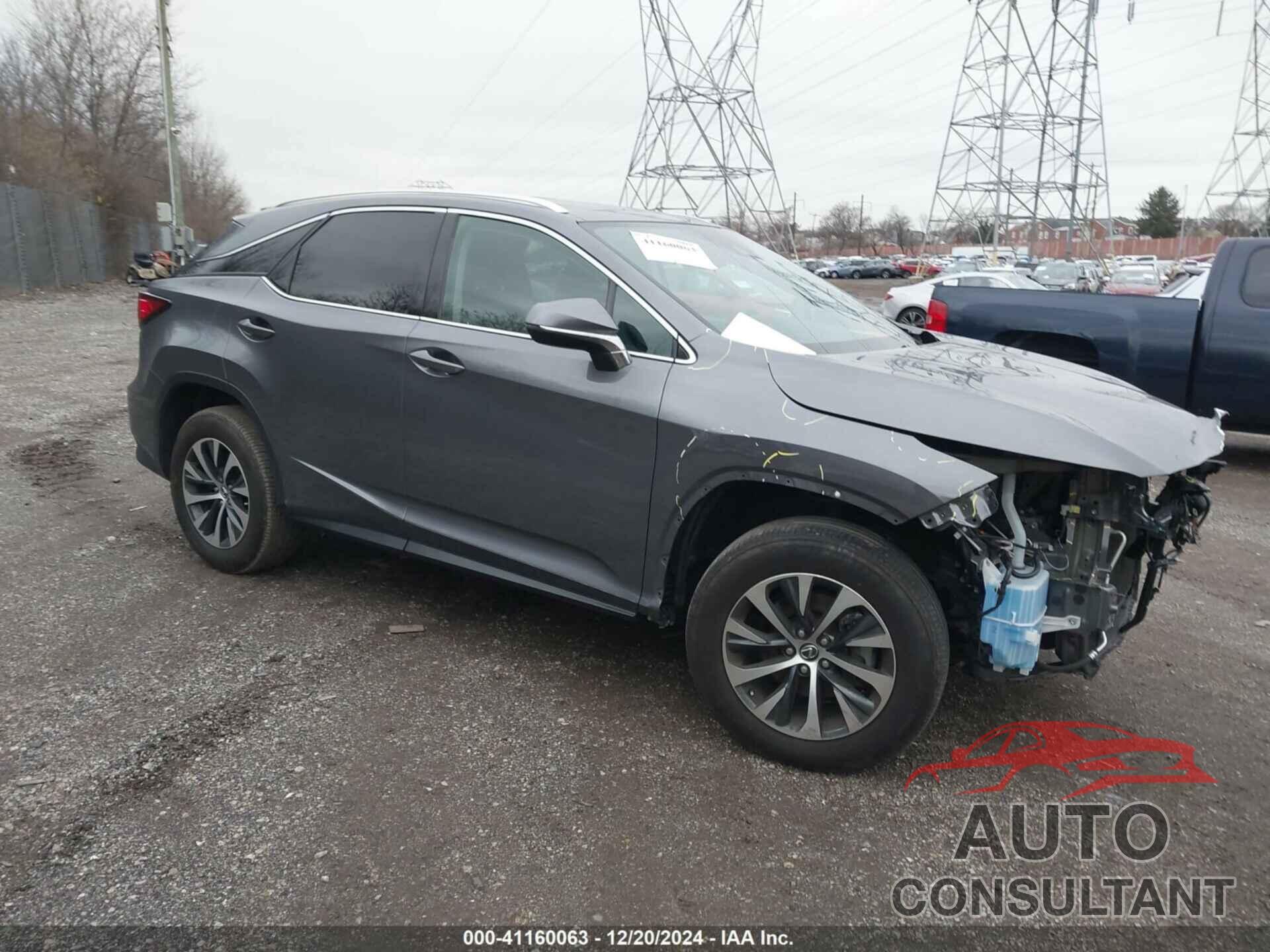 LEXUS RX 350 2020 - 2T2HZMDA8LC234377