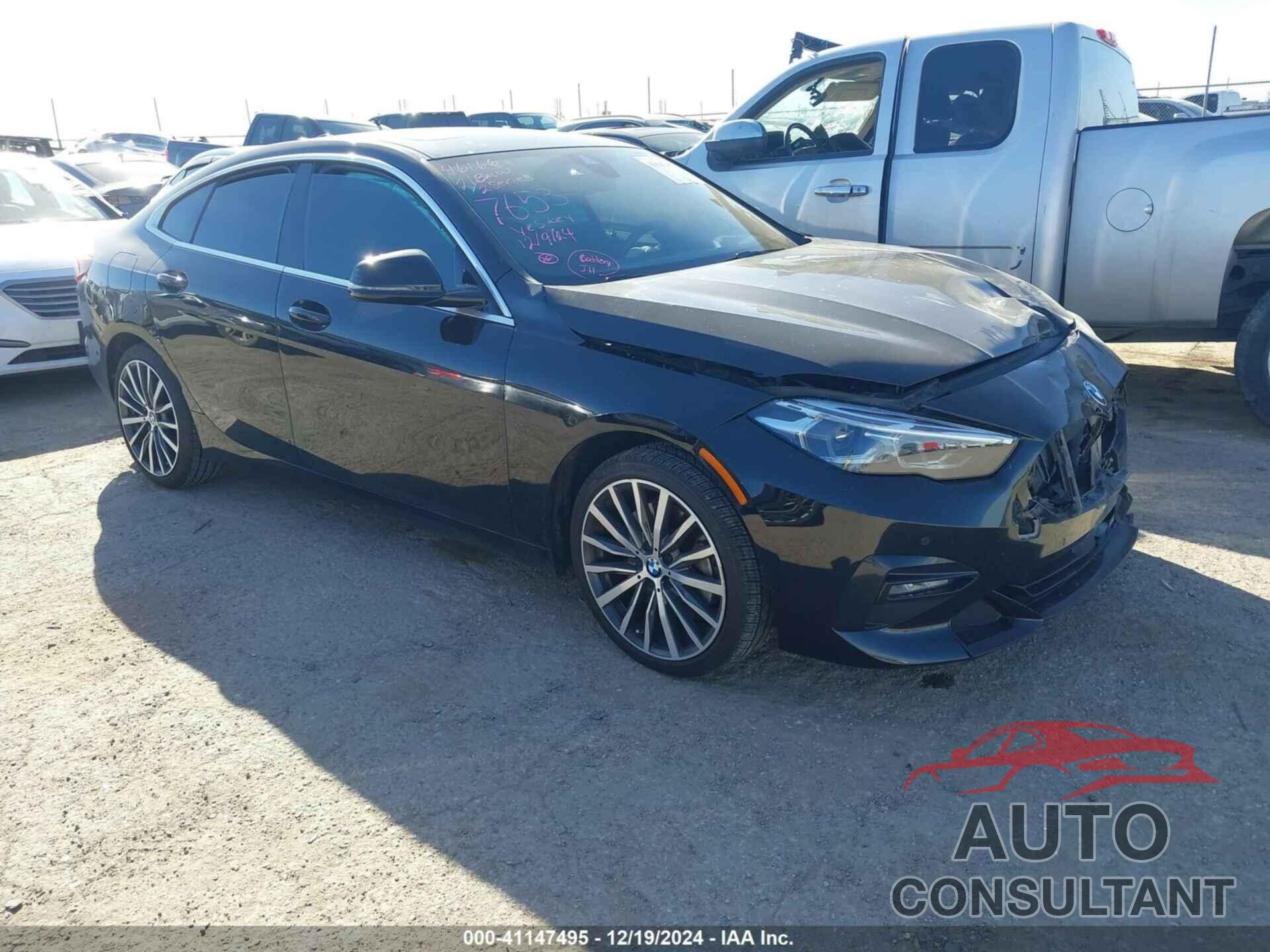 BMW 228I GRAN COUPE 2021 - WBA73AK05M7G67653