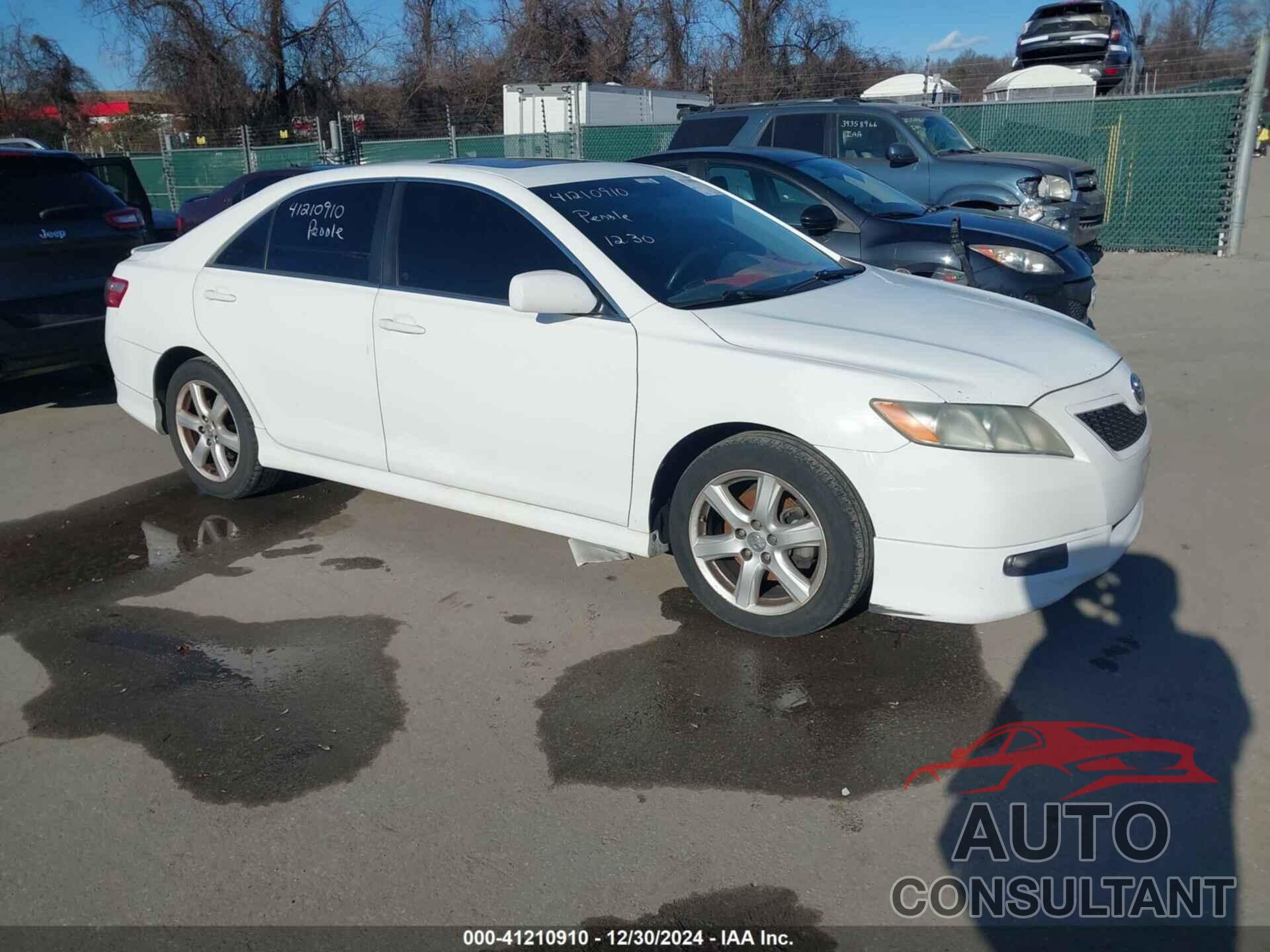 TOYOTA CAMRY 2009 - 4T1BE46K69U920453