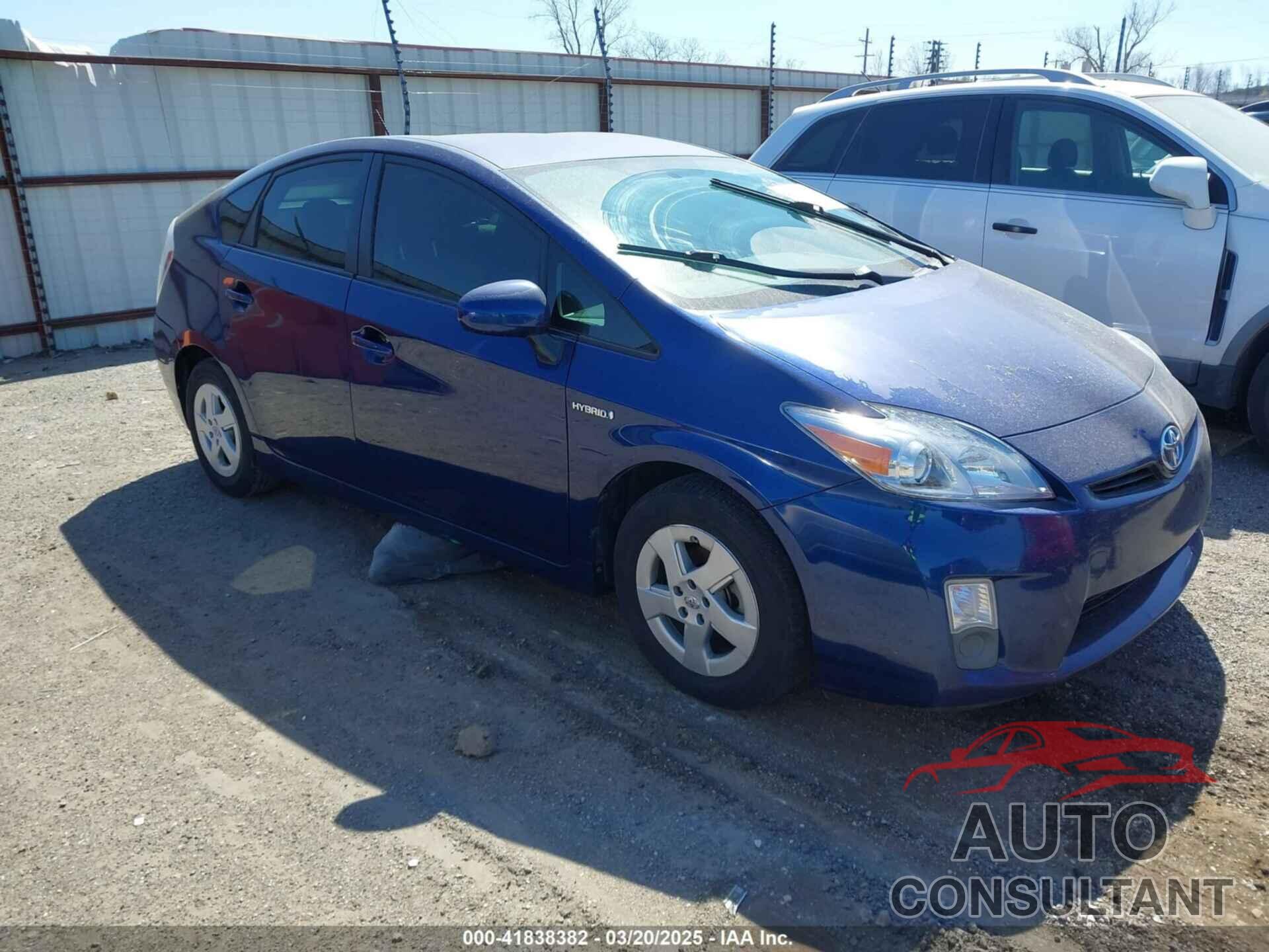 TOYOTA PRIUS 2010 - JTDKN3DU5A5120499