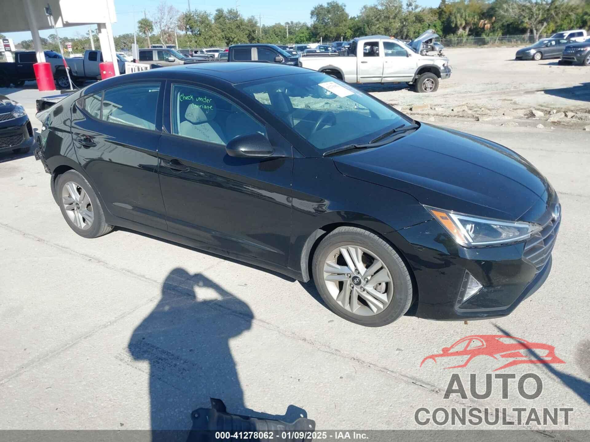 HYUNDAI ELANTRA 2020 - 5NPD84LF9LH585444