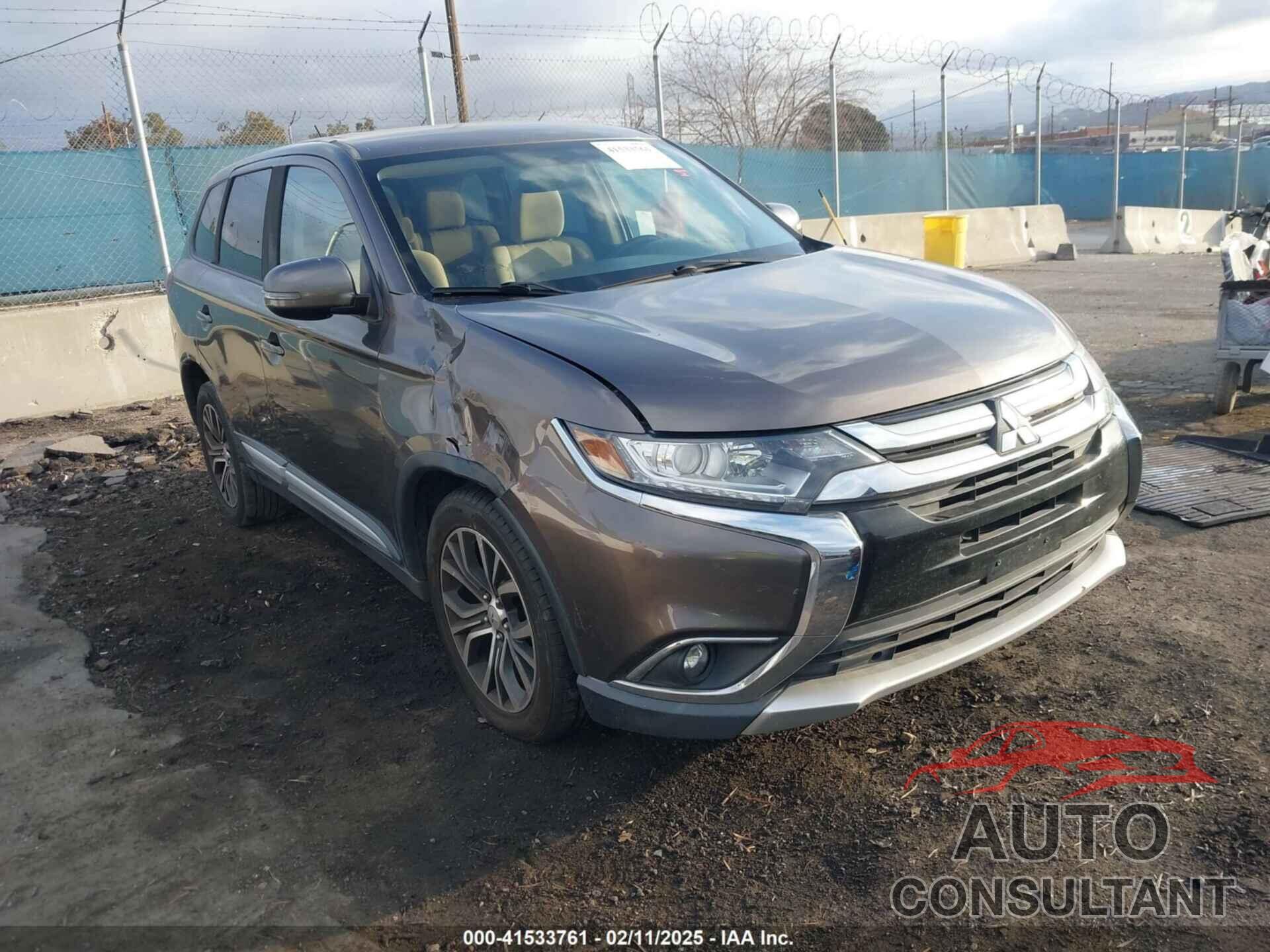 MITSUBISHI OUTLANDER 2016 - JA4AD3A38GZ056643