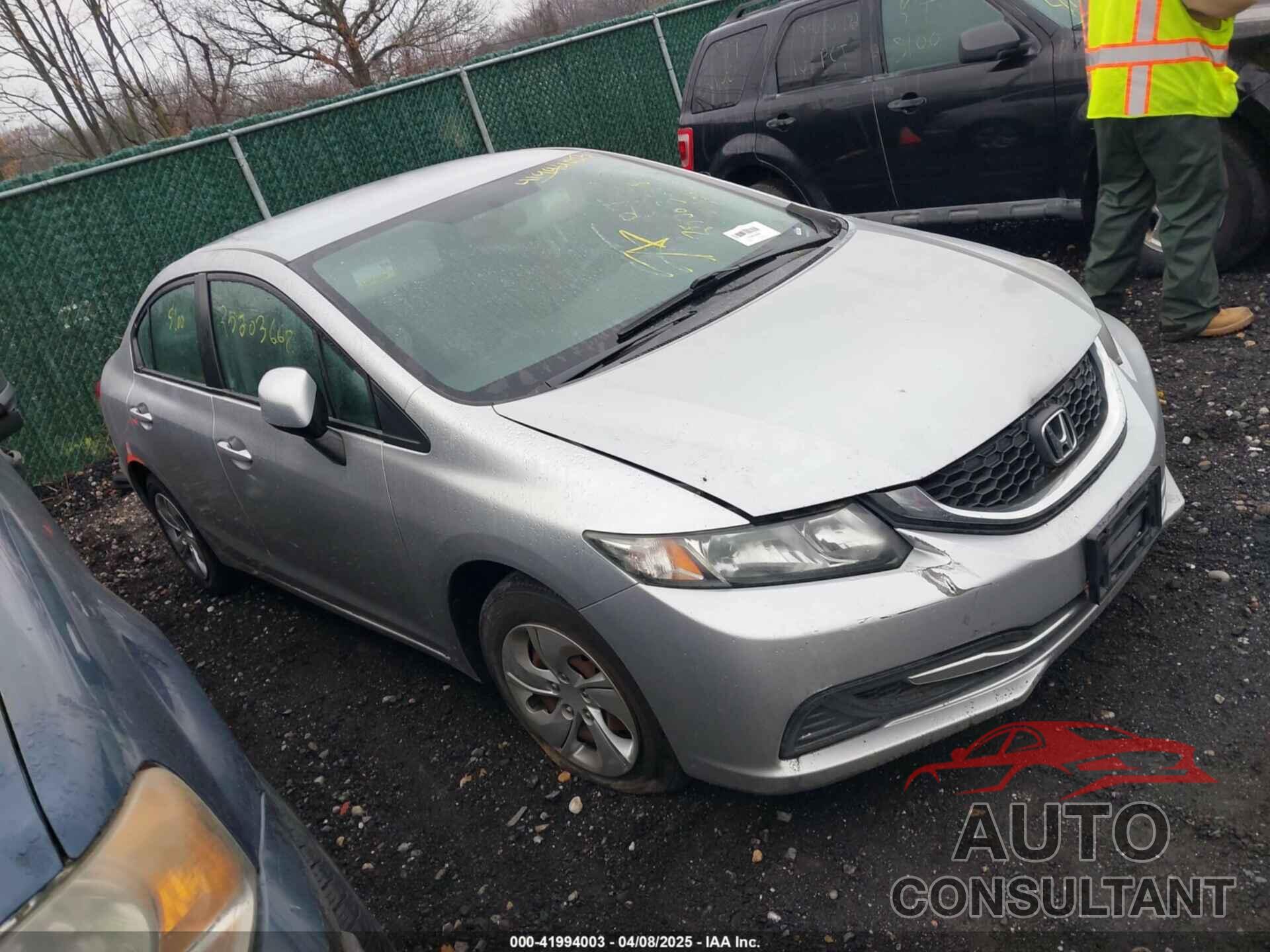 HONDA CIVIC 2013 - 2HGFB2F56DH602293