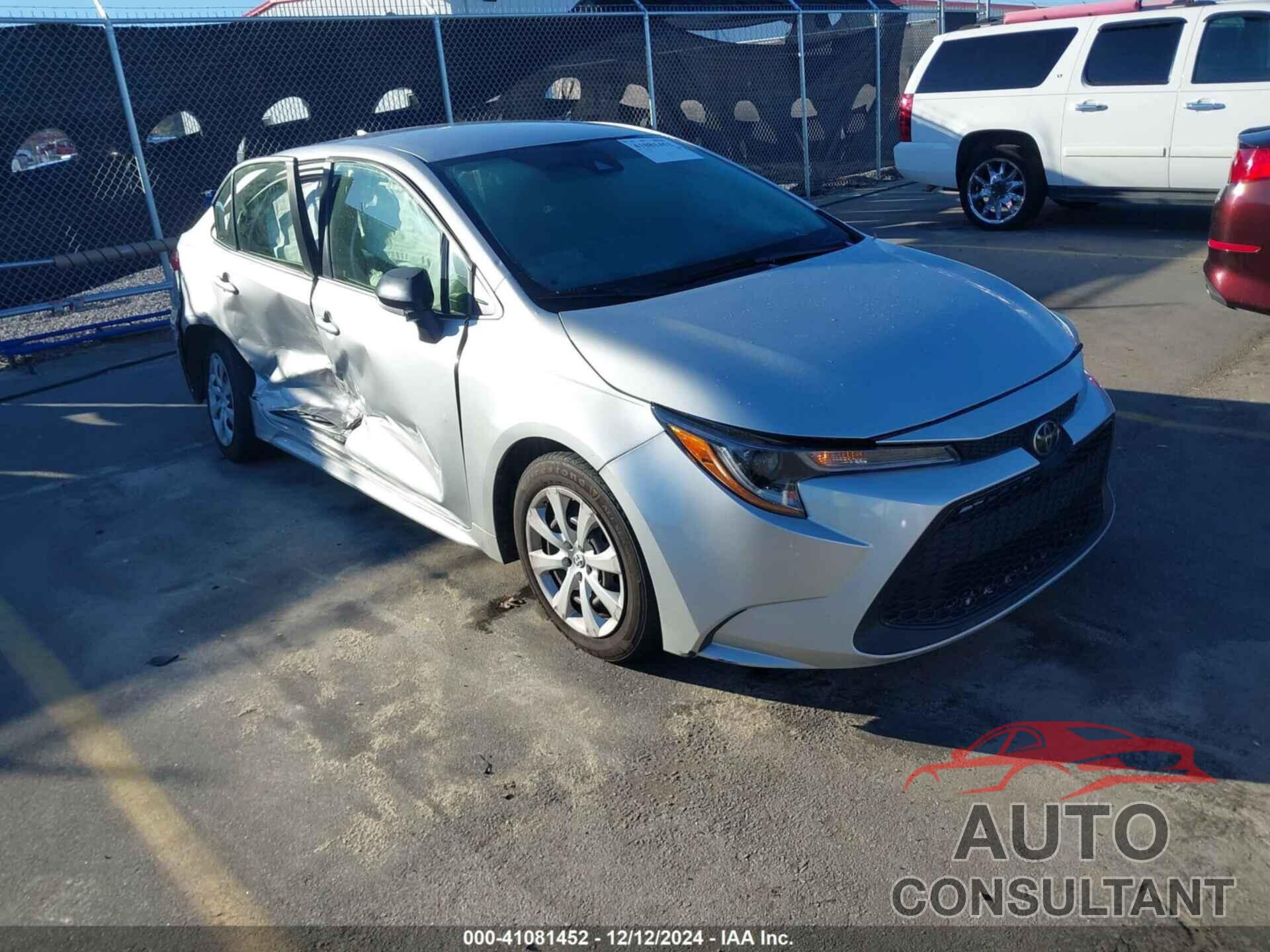 TOYOTA COROLLA 2020 - JTDEPRAE9LJ002277