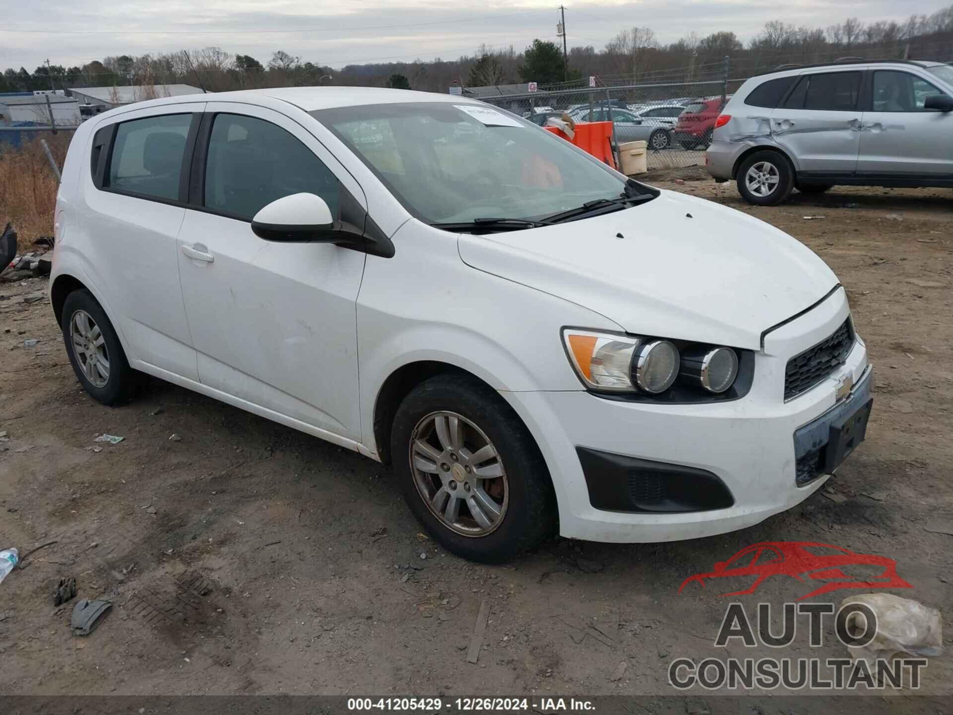 CHEVROLET SONIC 2012 - 1G1JA6SH9C4140674